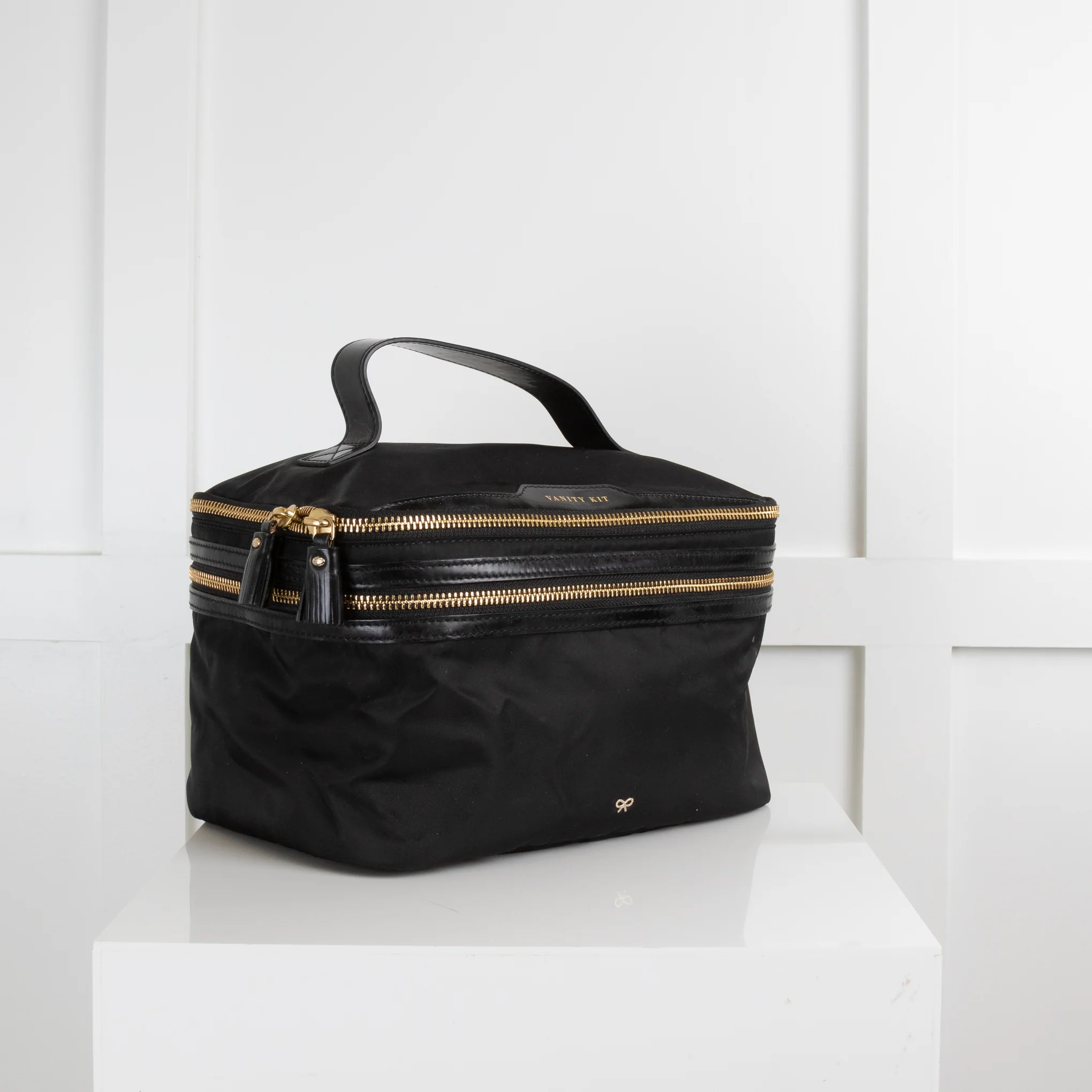 Anya Hindmarch Black Nylon Vanity Case - Image 2