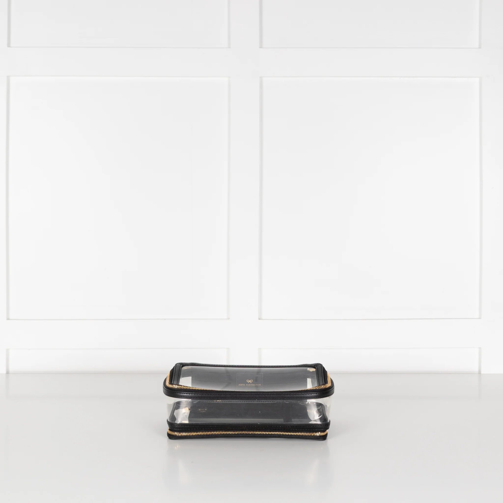 Anya Hindmarch Black Touch Down Makeup Bag - Image 6