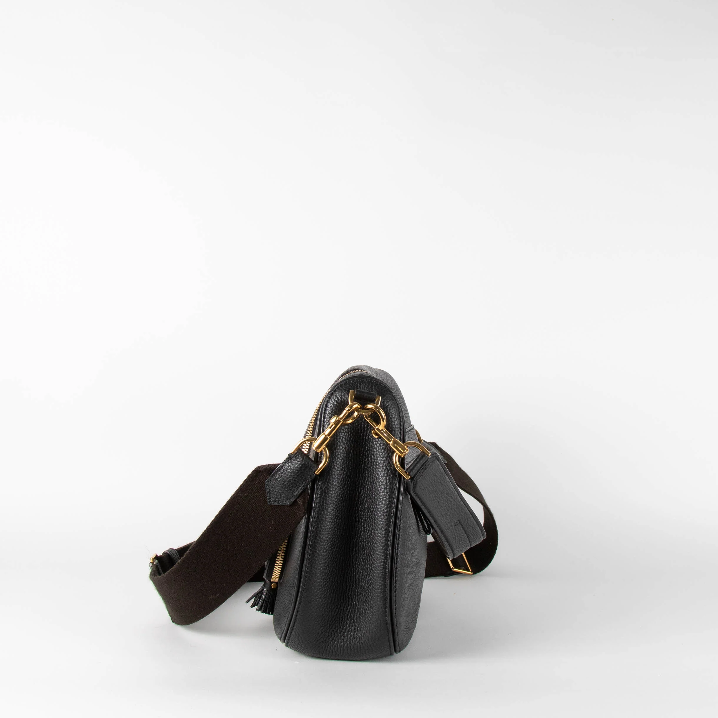 Anya Hindmarch Black Vere Shoulder Bag with Multiple Straps - Image 5