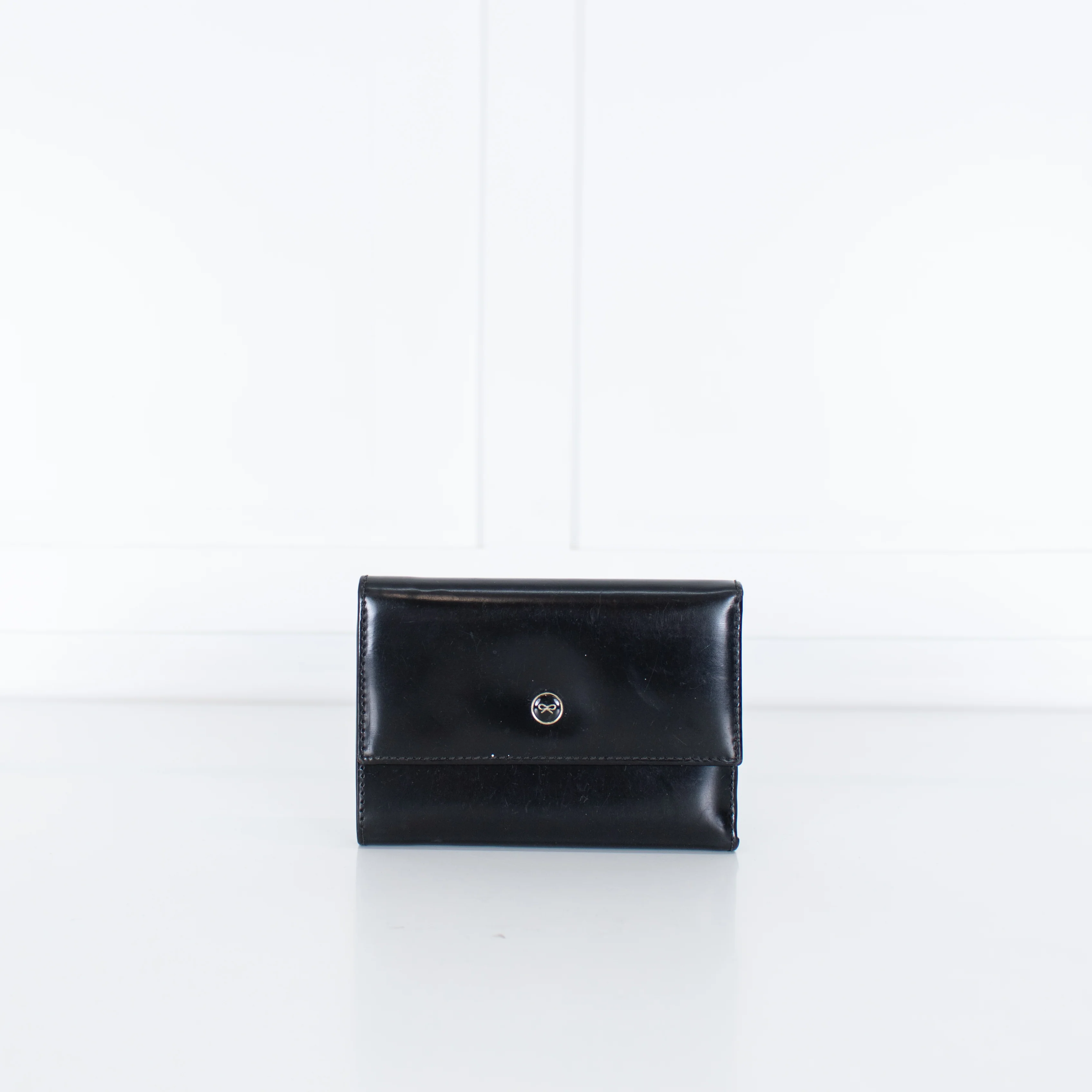 Anya Hindmarch Black Wallet