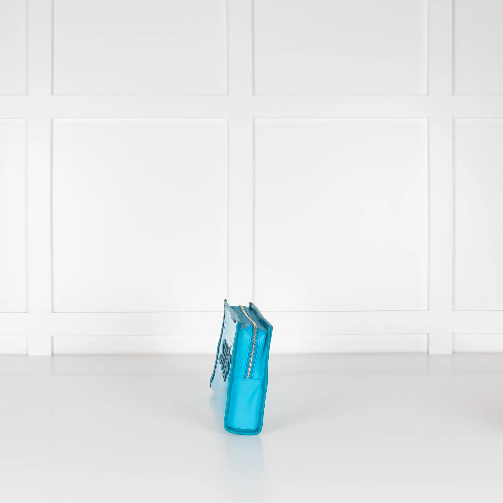 Anya Hindmarch Blue Surf Wash Bag - Image 3