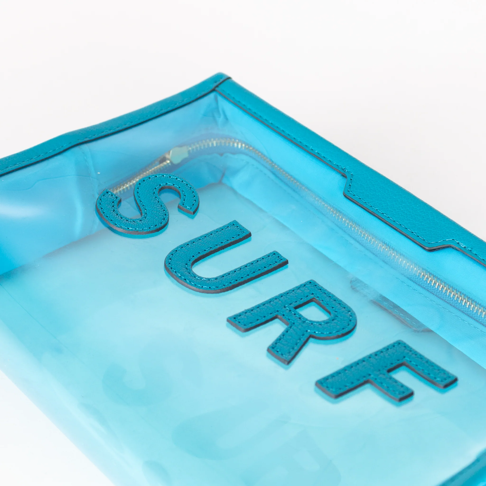 Anya Hindmarch Blue Surf Wash Bag - Image 8