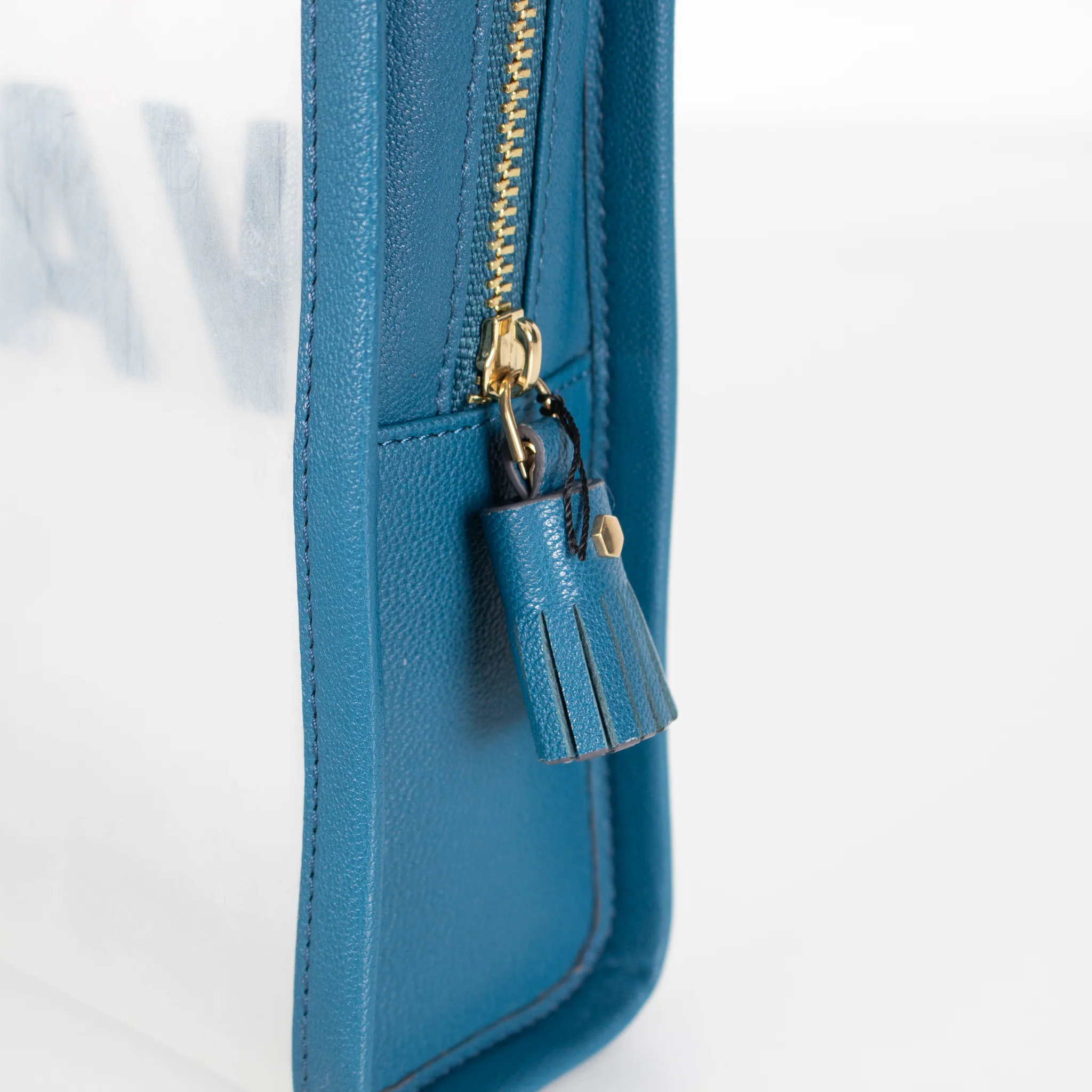 Anya Hindmarch Blue Wash Bag - Image 11
