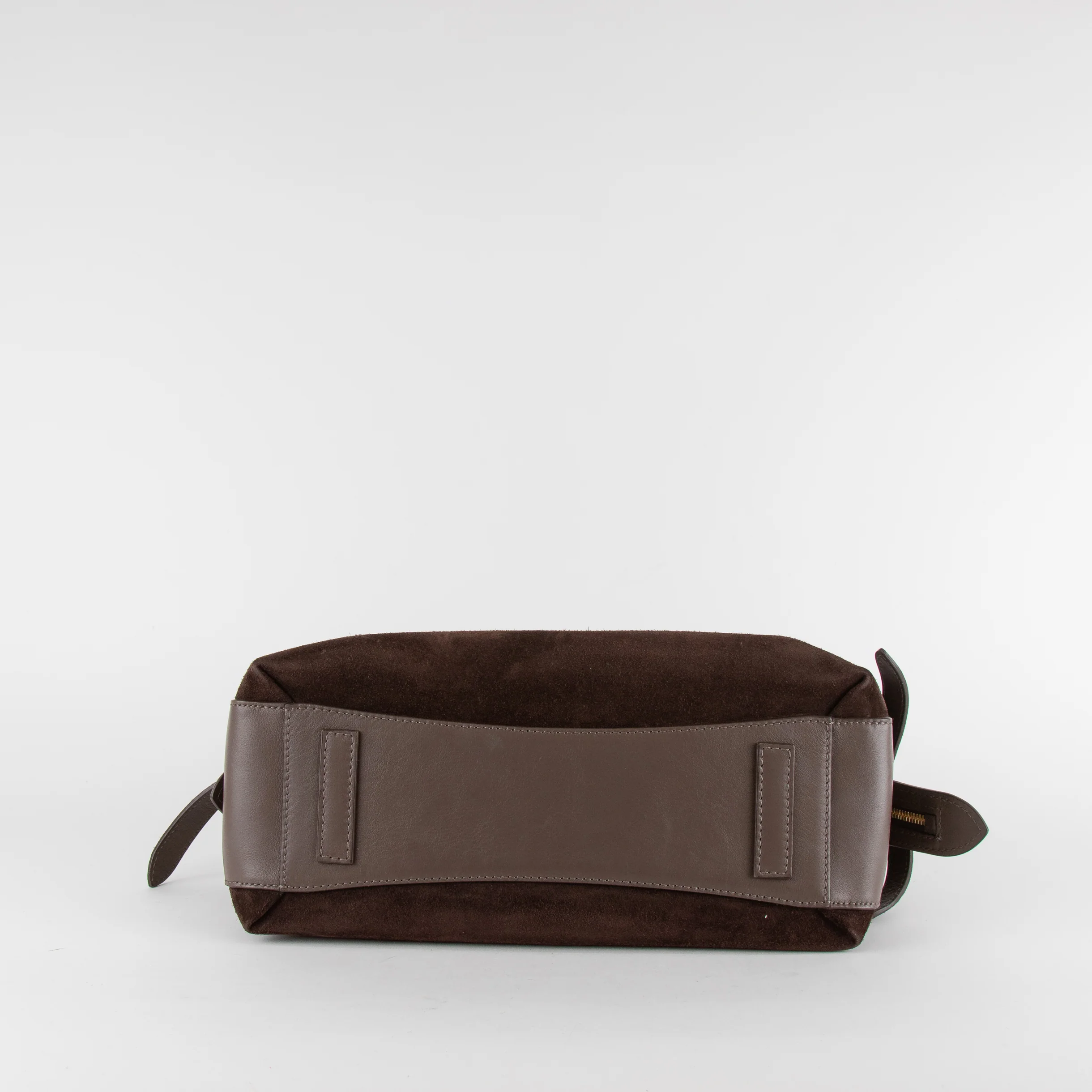 Anya Hindmarch Brown Suede Wilson Tote Bag Brown - Image 6