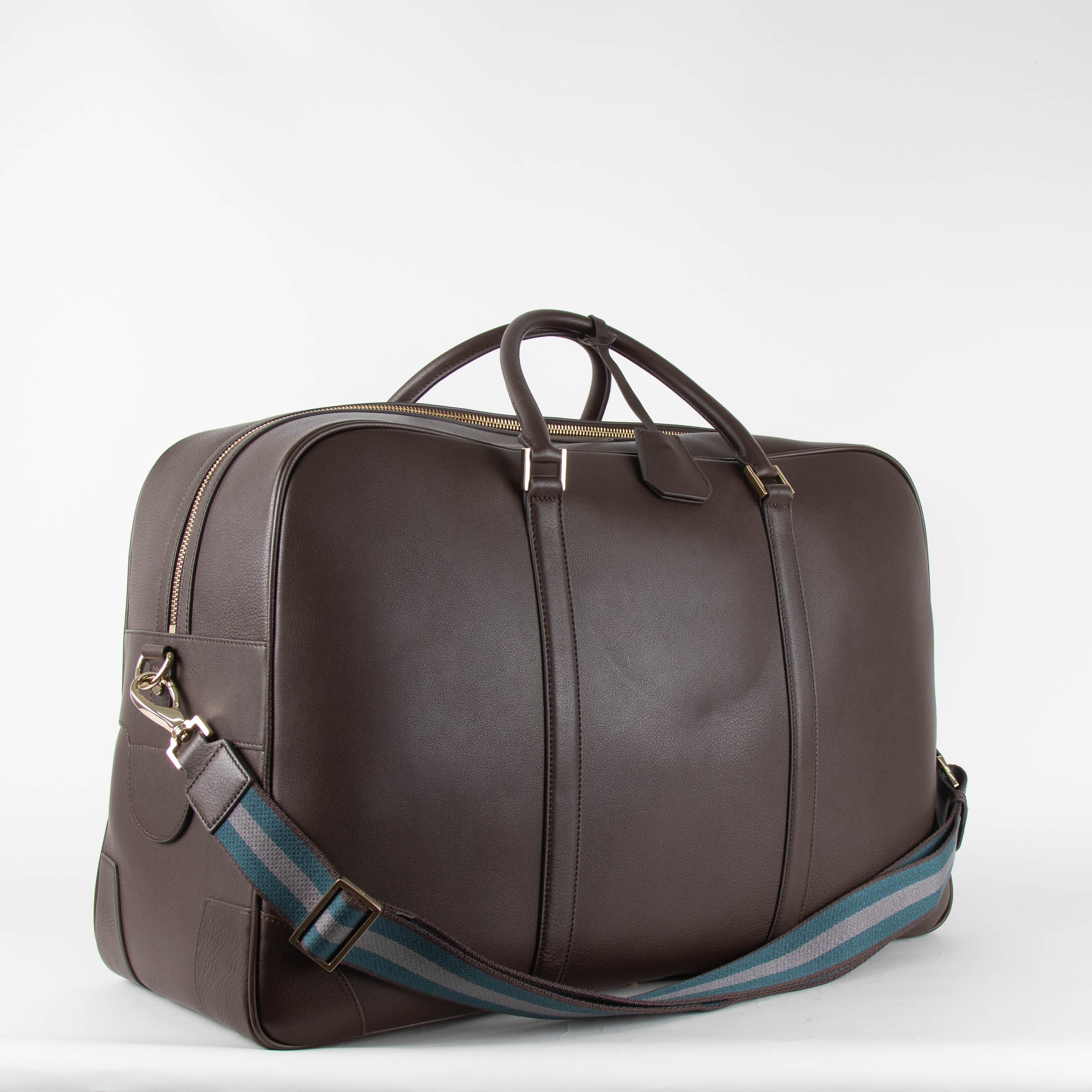 Anya Hindmarch Chocolate Latimer Weekend Tote - Image 2