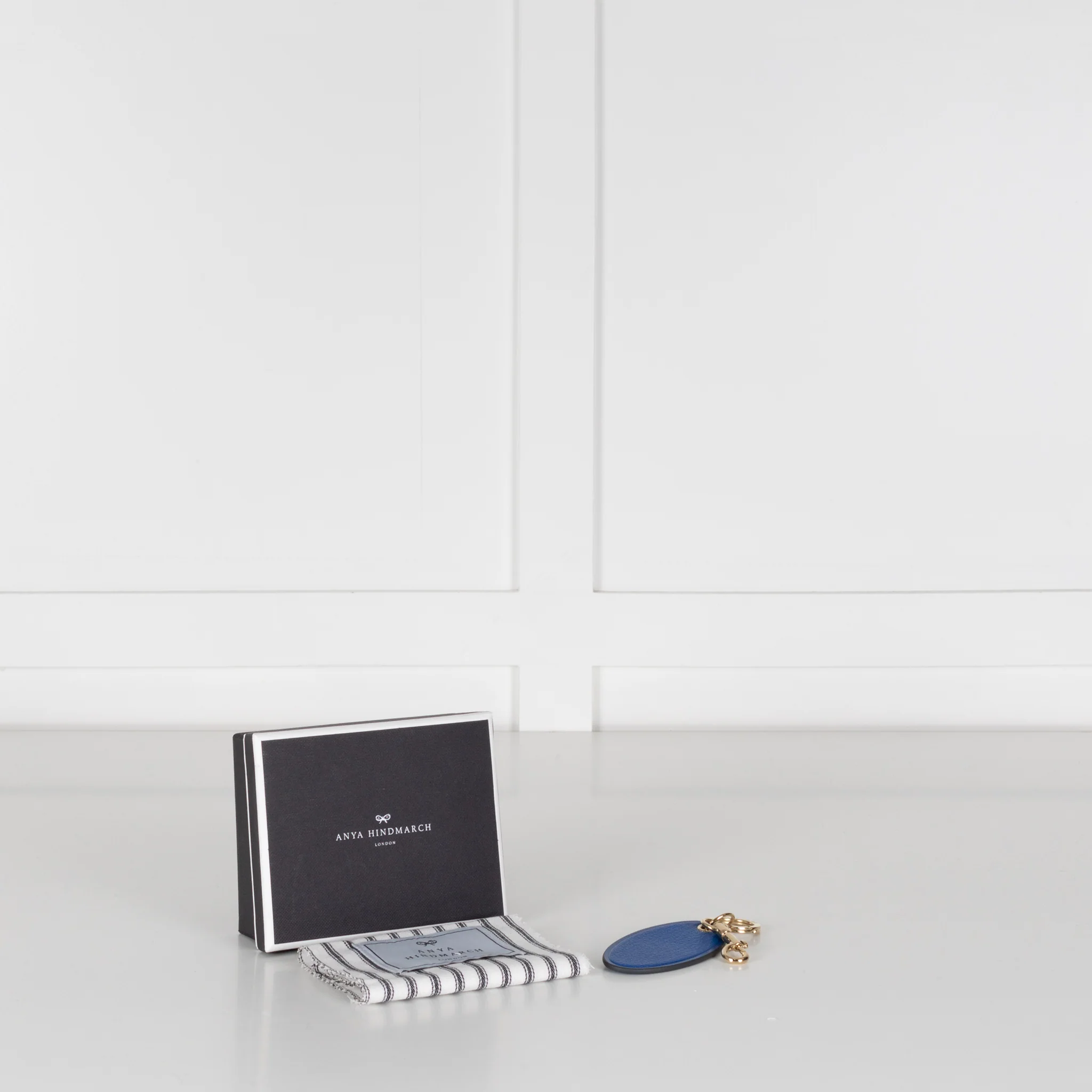 Anya Hindmarch Cobalt Bespoke Medium Keyring - Image 3