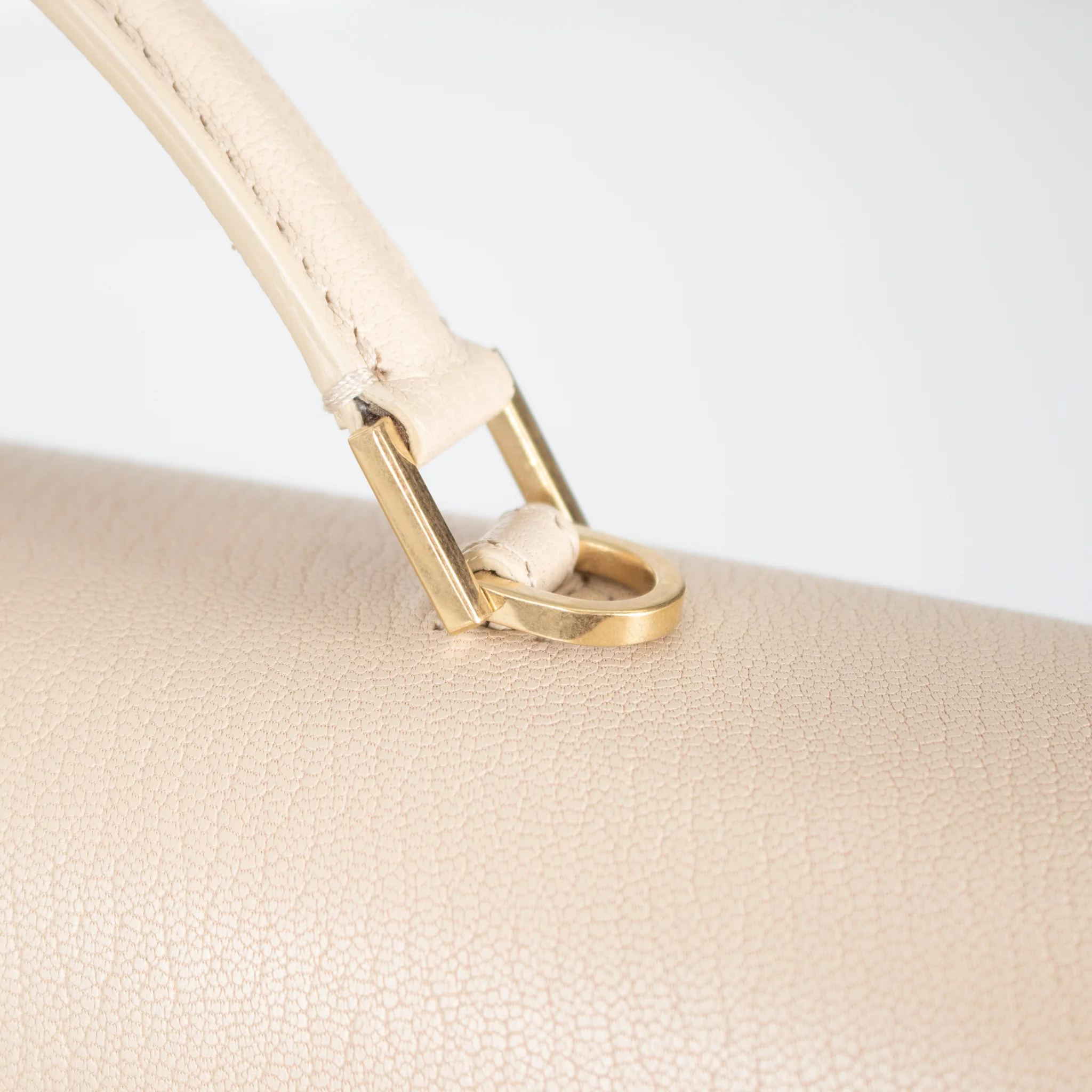 Anya Hindmarch Cream Mortimer Top Handle Bag - Image 9