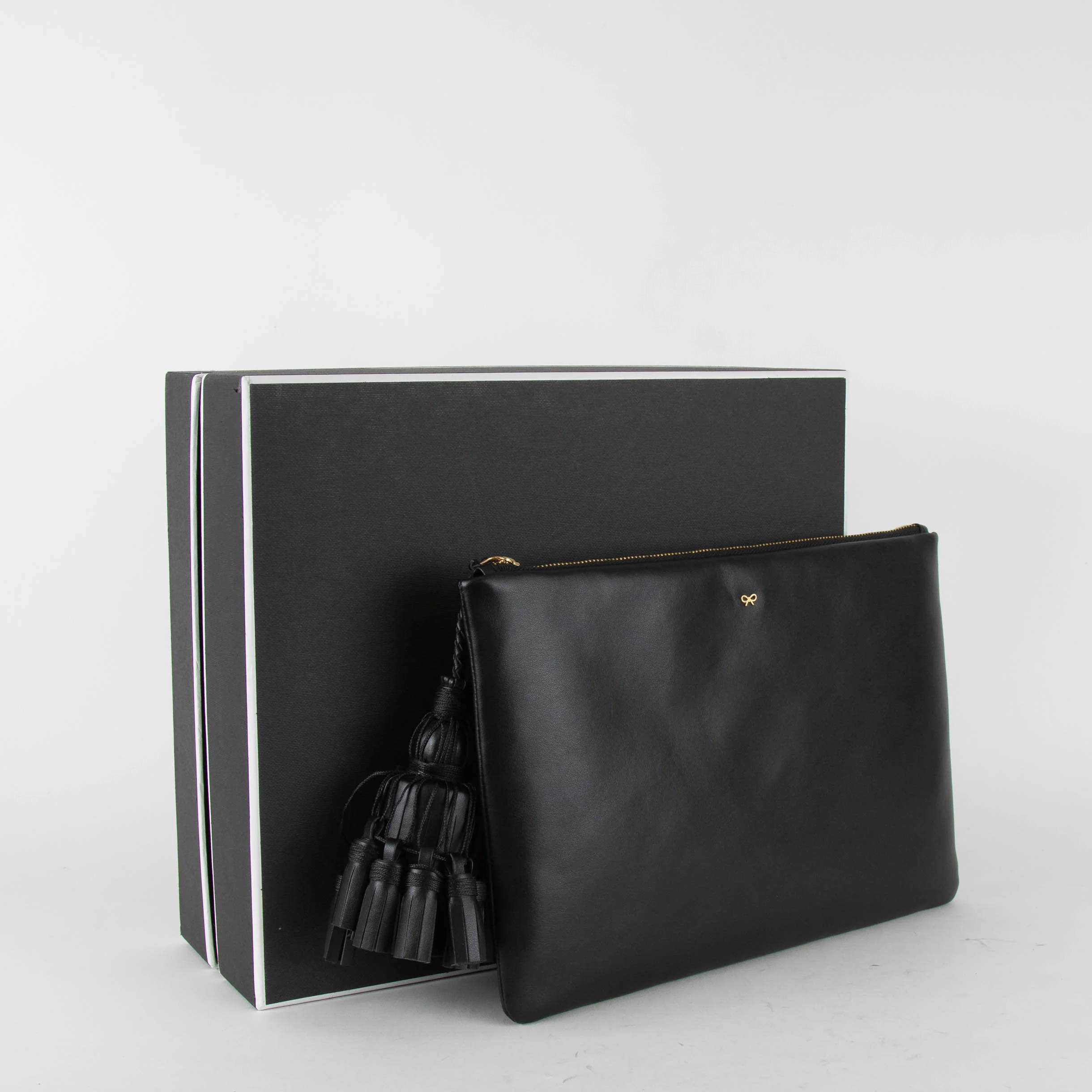 Anya Hindmarch Georgiana Clutch Black