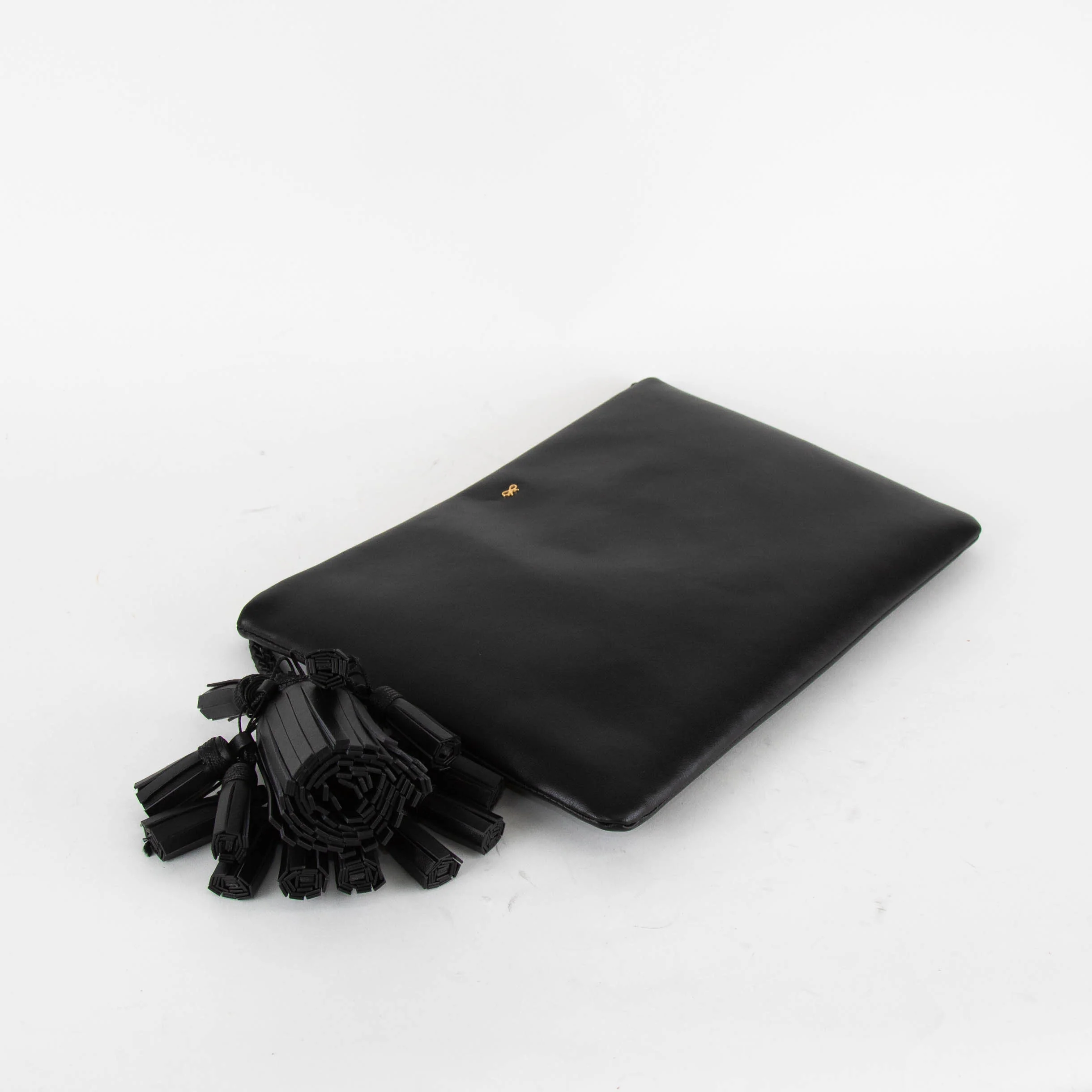 Anya Hindmarch Georgiana Clutch Black - Image 4