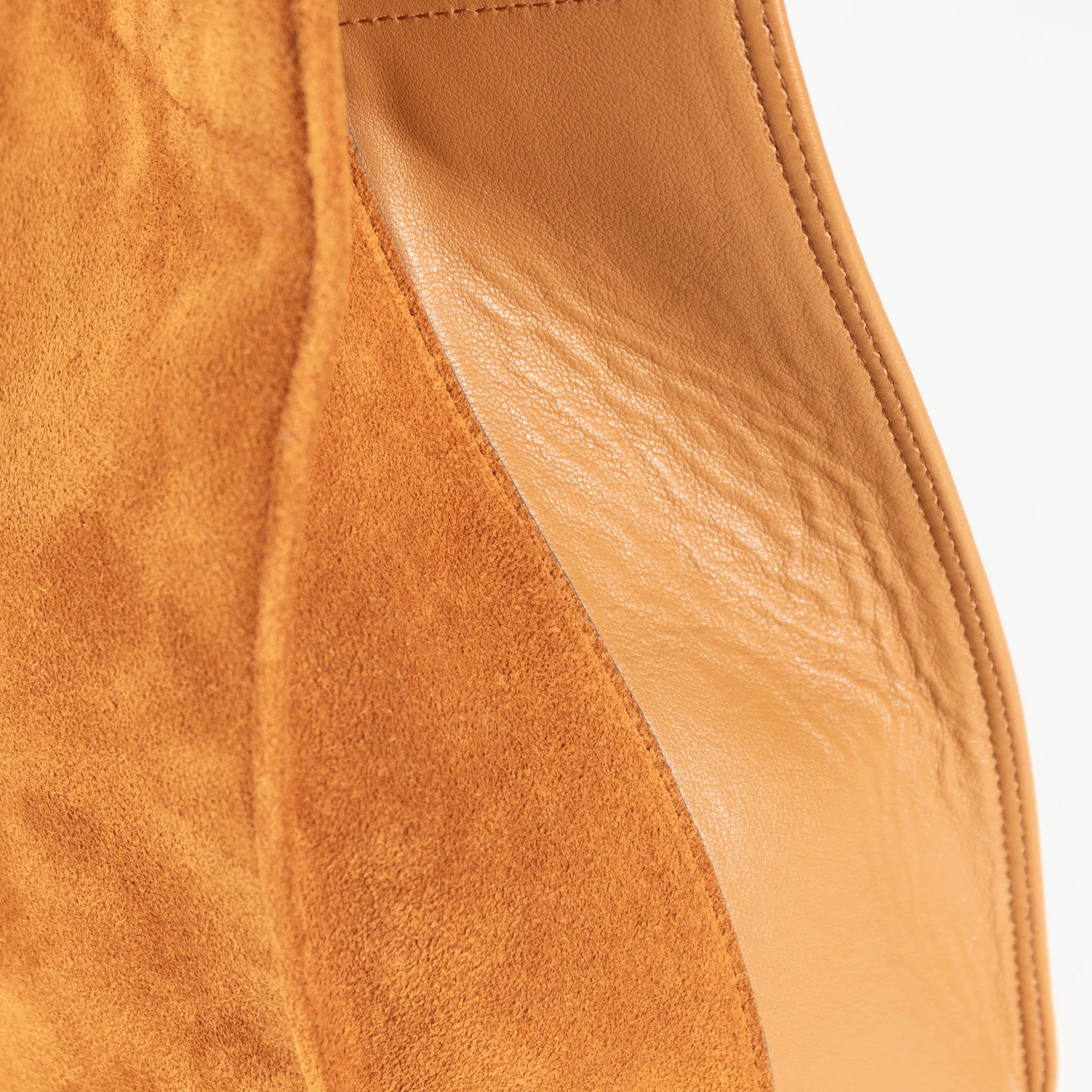 Anya Hindmarch Tan Suede Mortimer Large Tote - Image 8