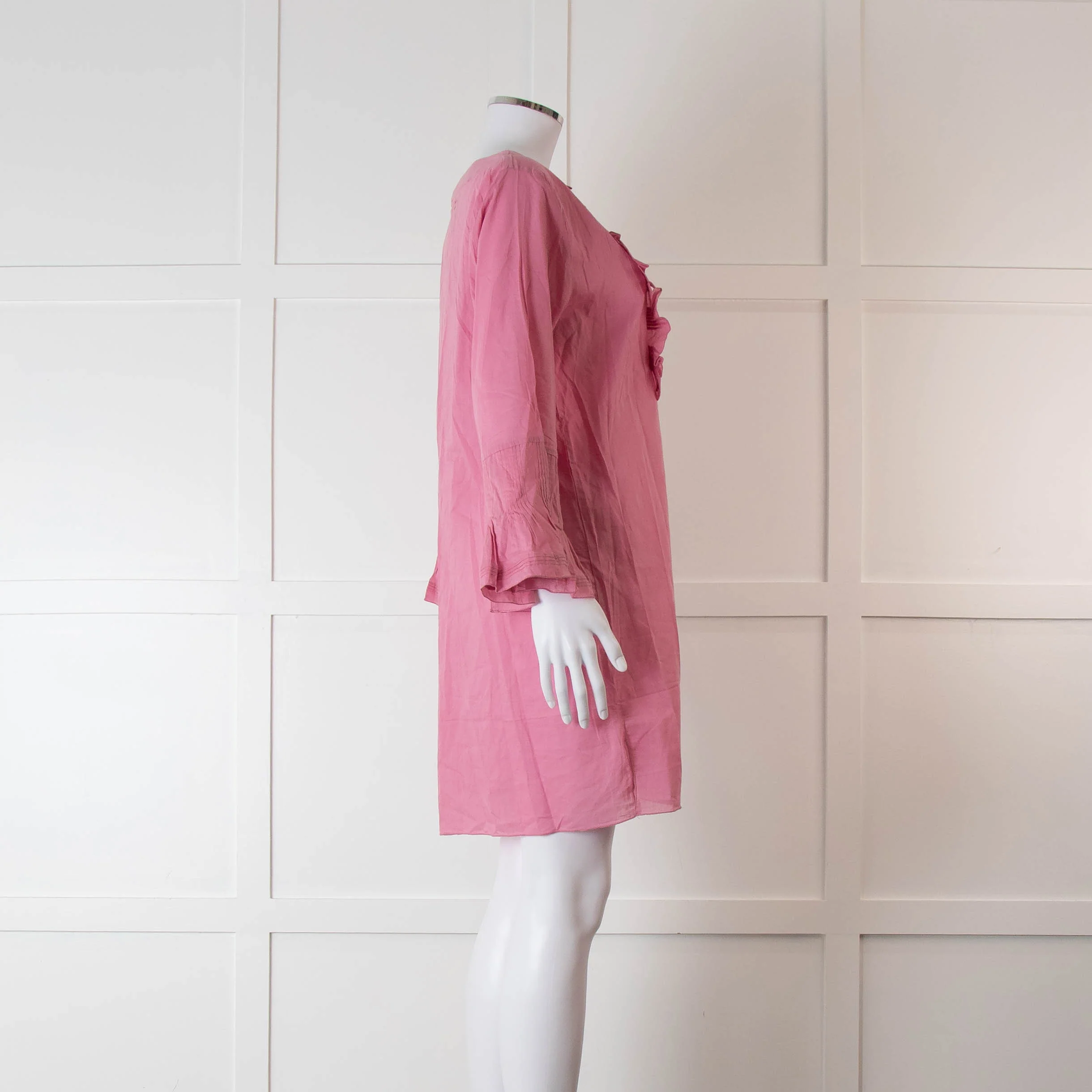 Anya Hindmarch Josephine Old Pink Kaftan - Image 3