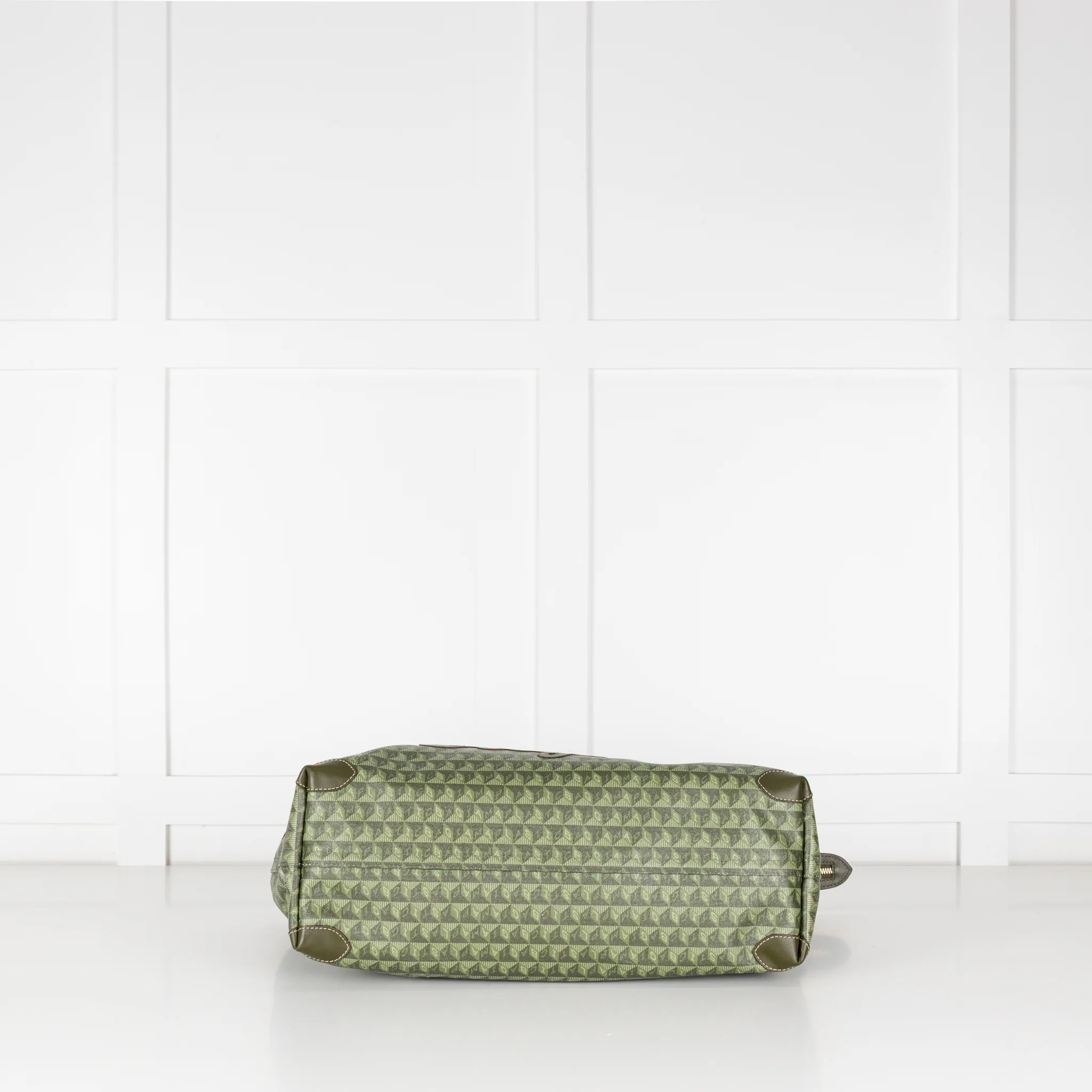 Anya Hindmarch Khaki Large I'm A Plastic Bag - Image 6