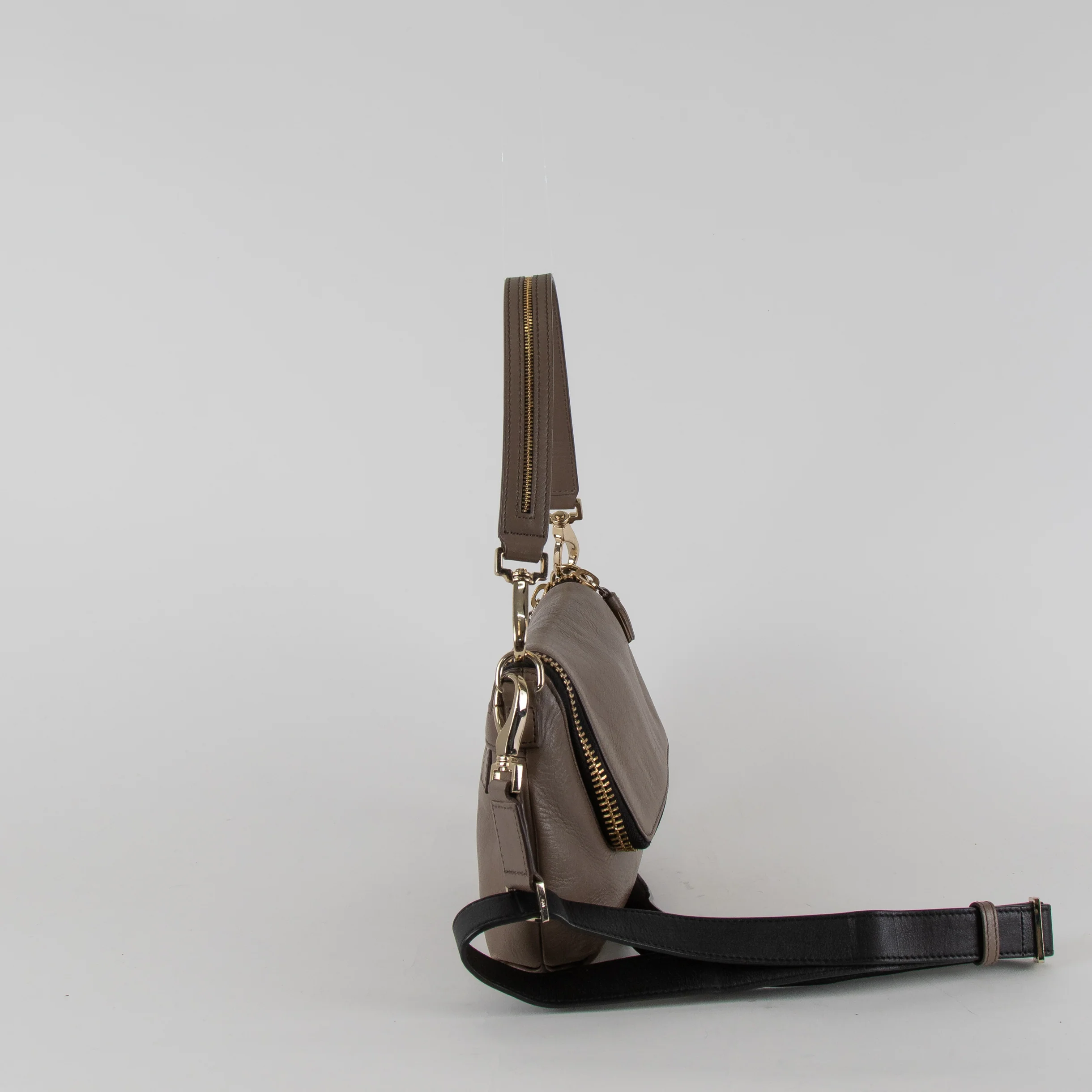 Anya Hindmarch Taupe Brown Vere Crossbody Bag - Image 3