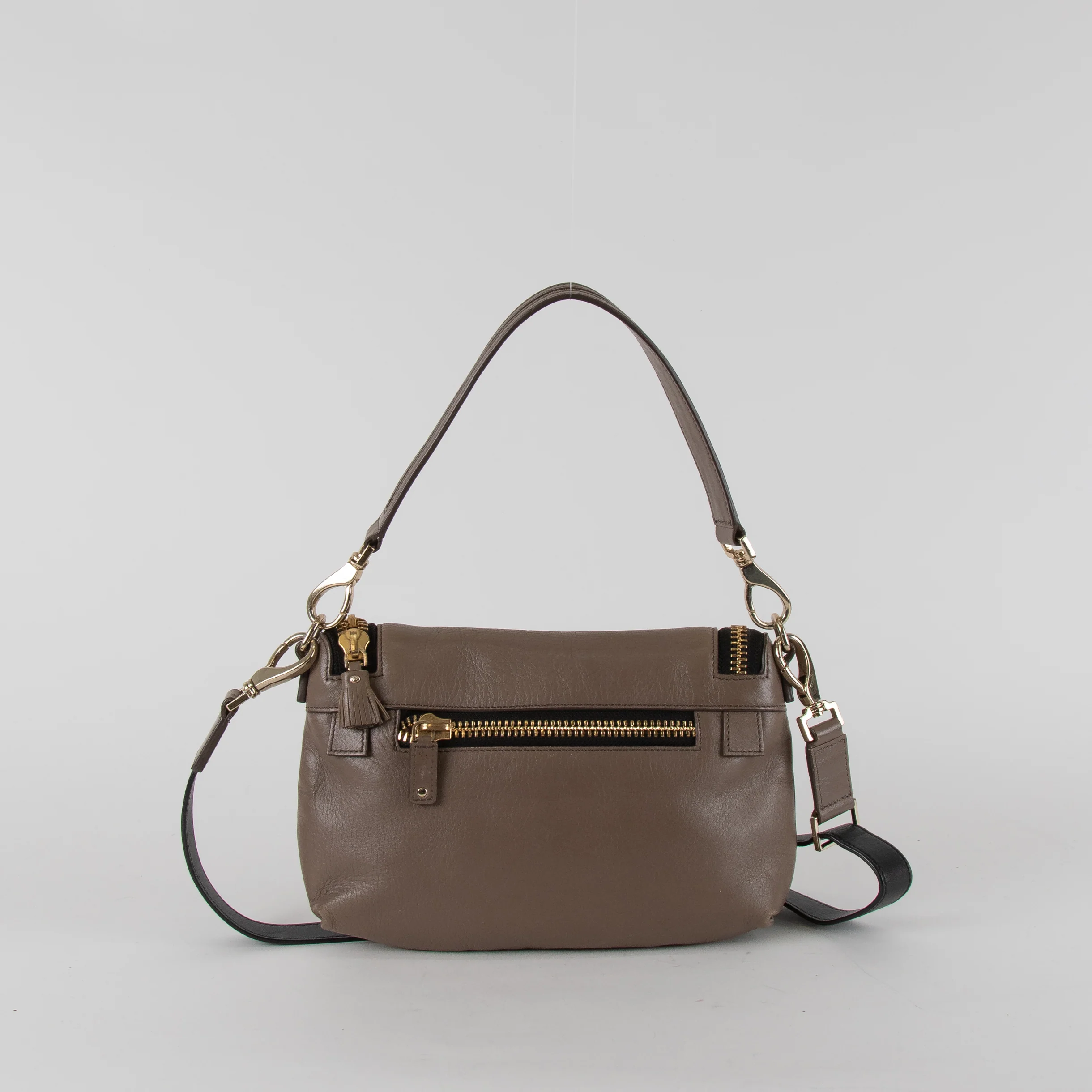 Anya Hindmarch Taupe Brown Vere Crossbody Bag - Image 4