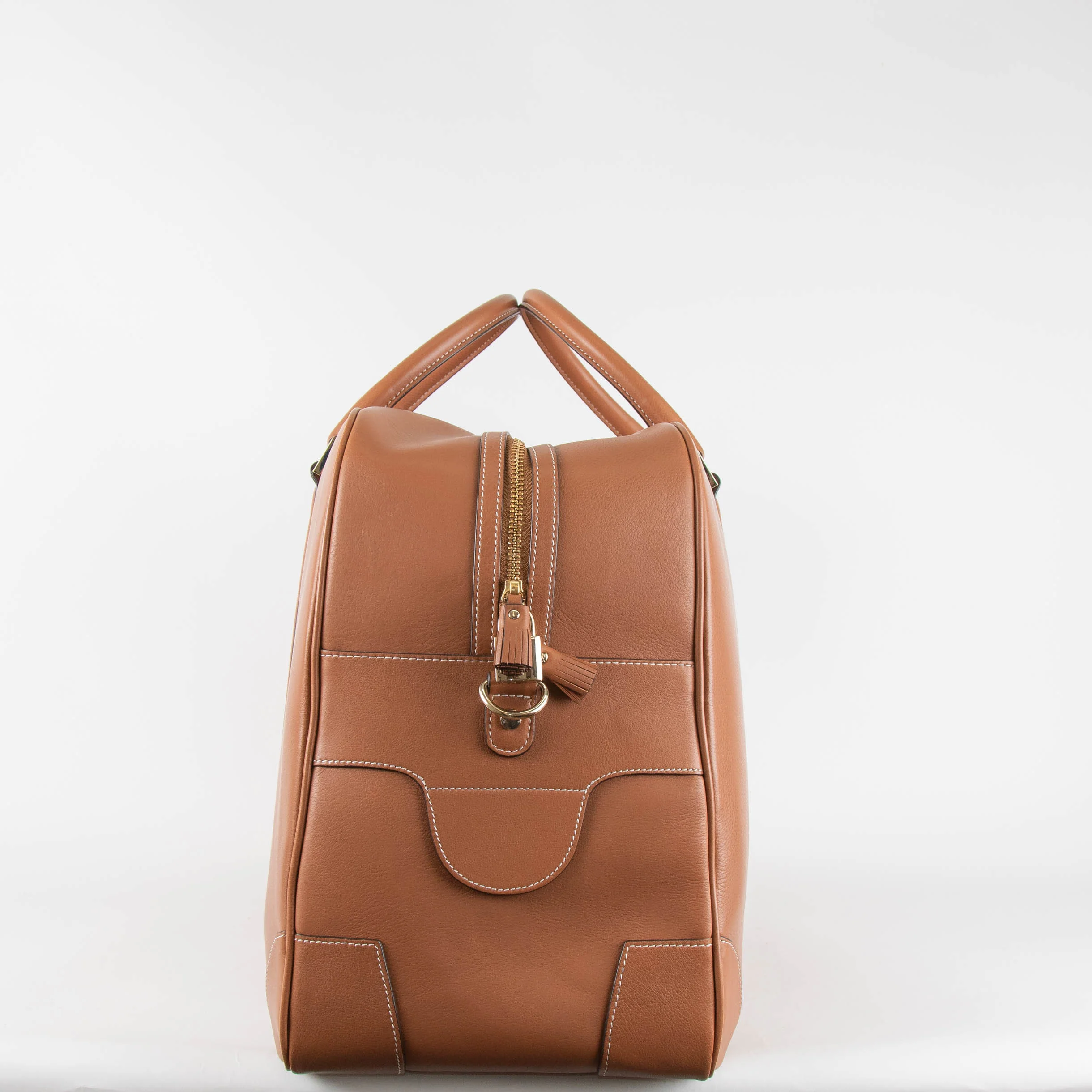 Anya Hindmarch Latimer Tan Weekend Tote - Image 3