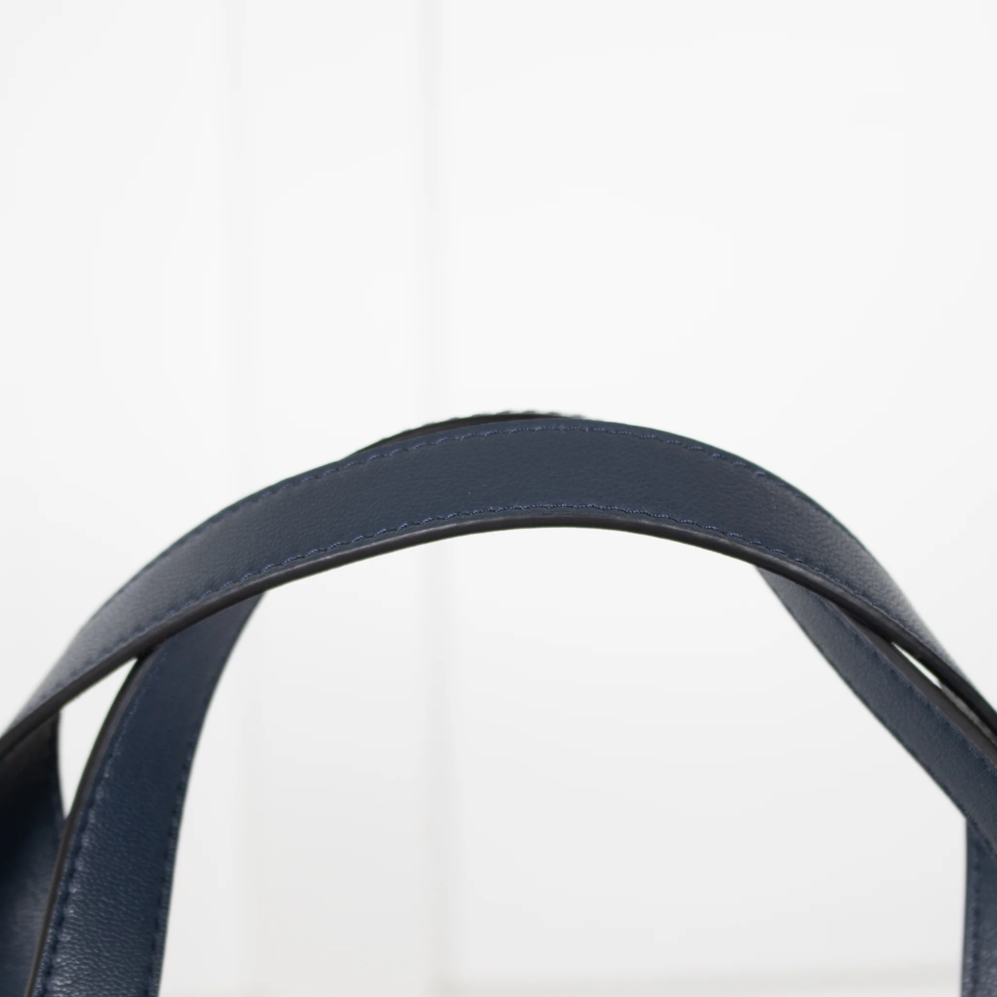 Anya Hindmarch Navy Neeson Large Leather Tote - Image 11