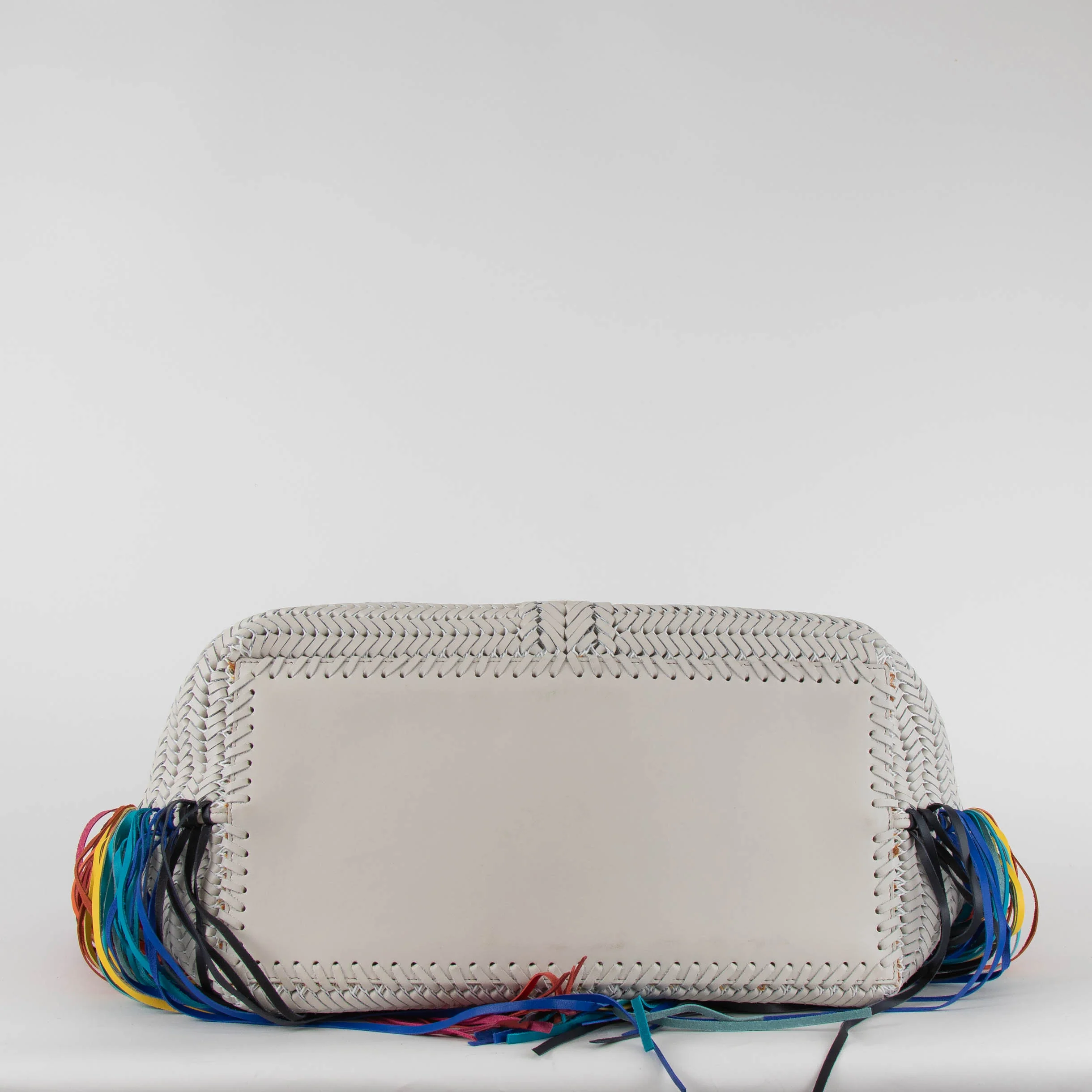 Anya Hindmarch Neeson Large Tassels Chalk Tote - Image 7