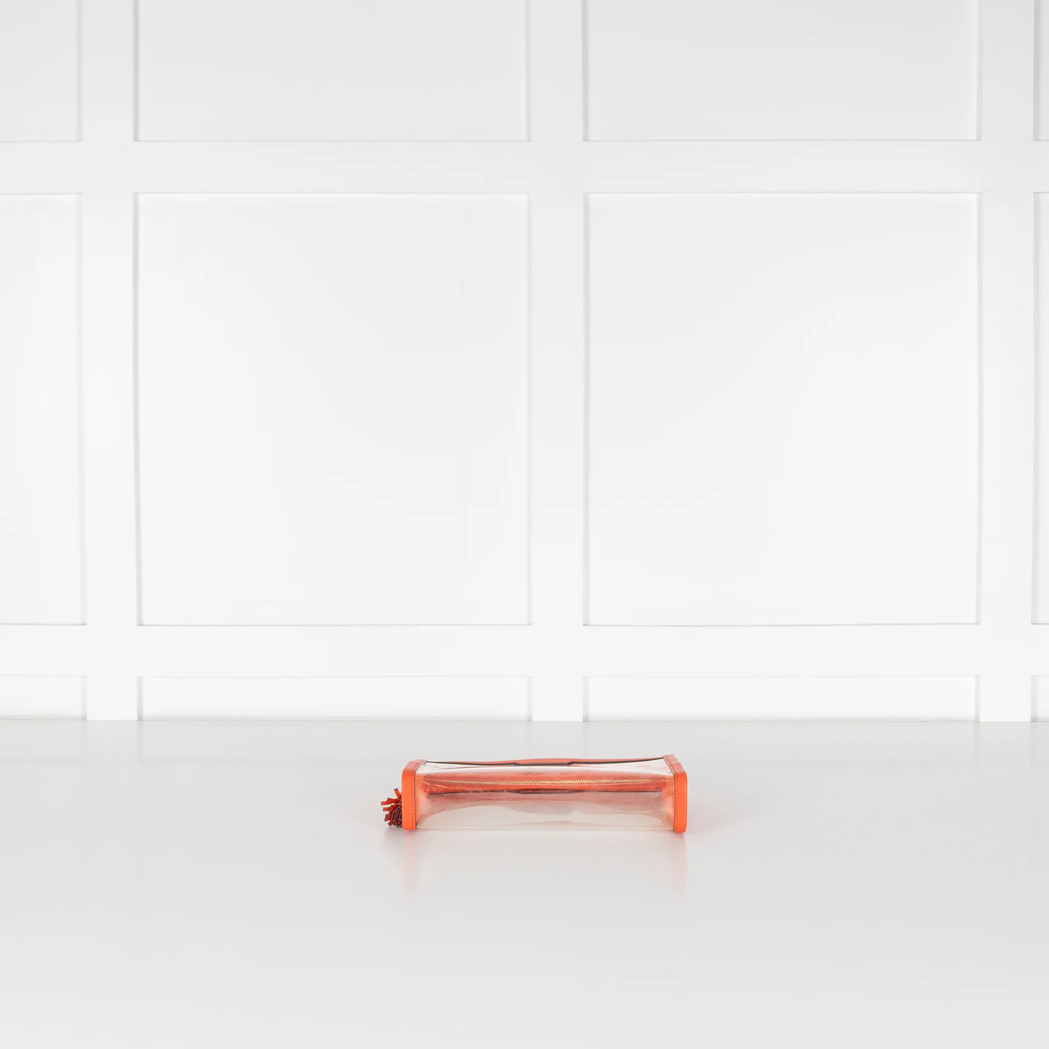 Anya Hindmarch Orange Wash Bag - Image 4