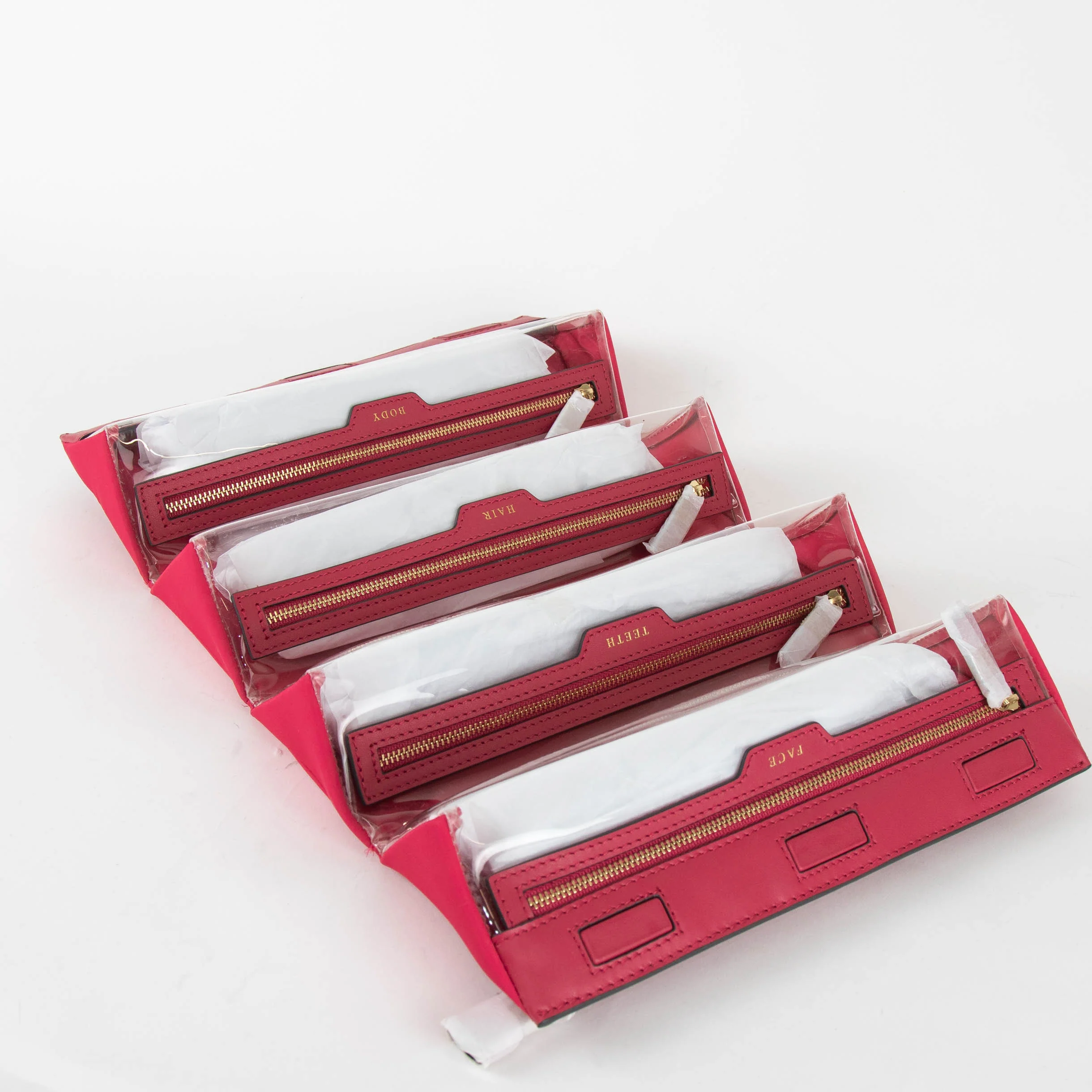 Anya Hindmarch Pink Square Travel Toiletries Bag - Image 6
