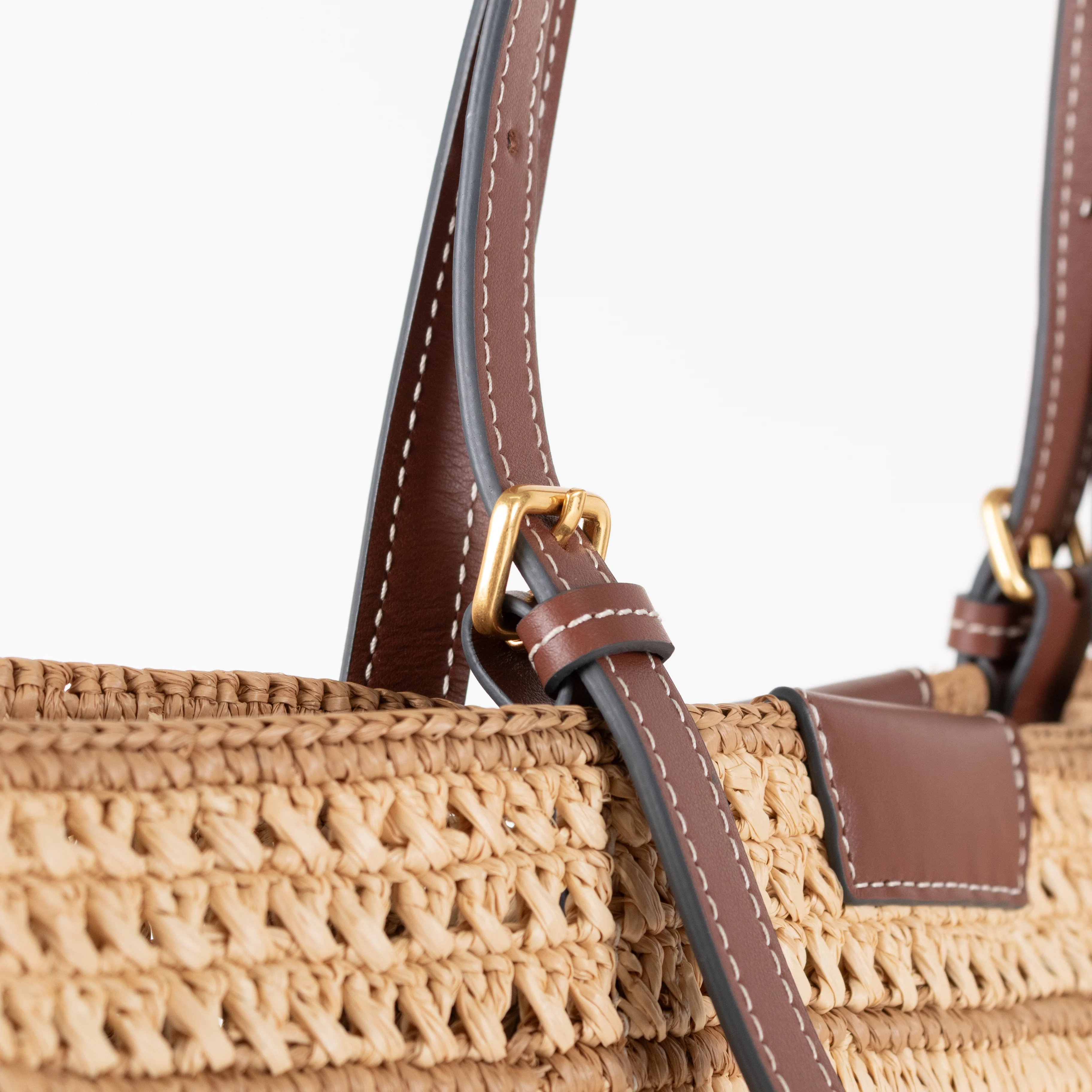 Anya Hindmarch Raffia Bow Tote - Image 13