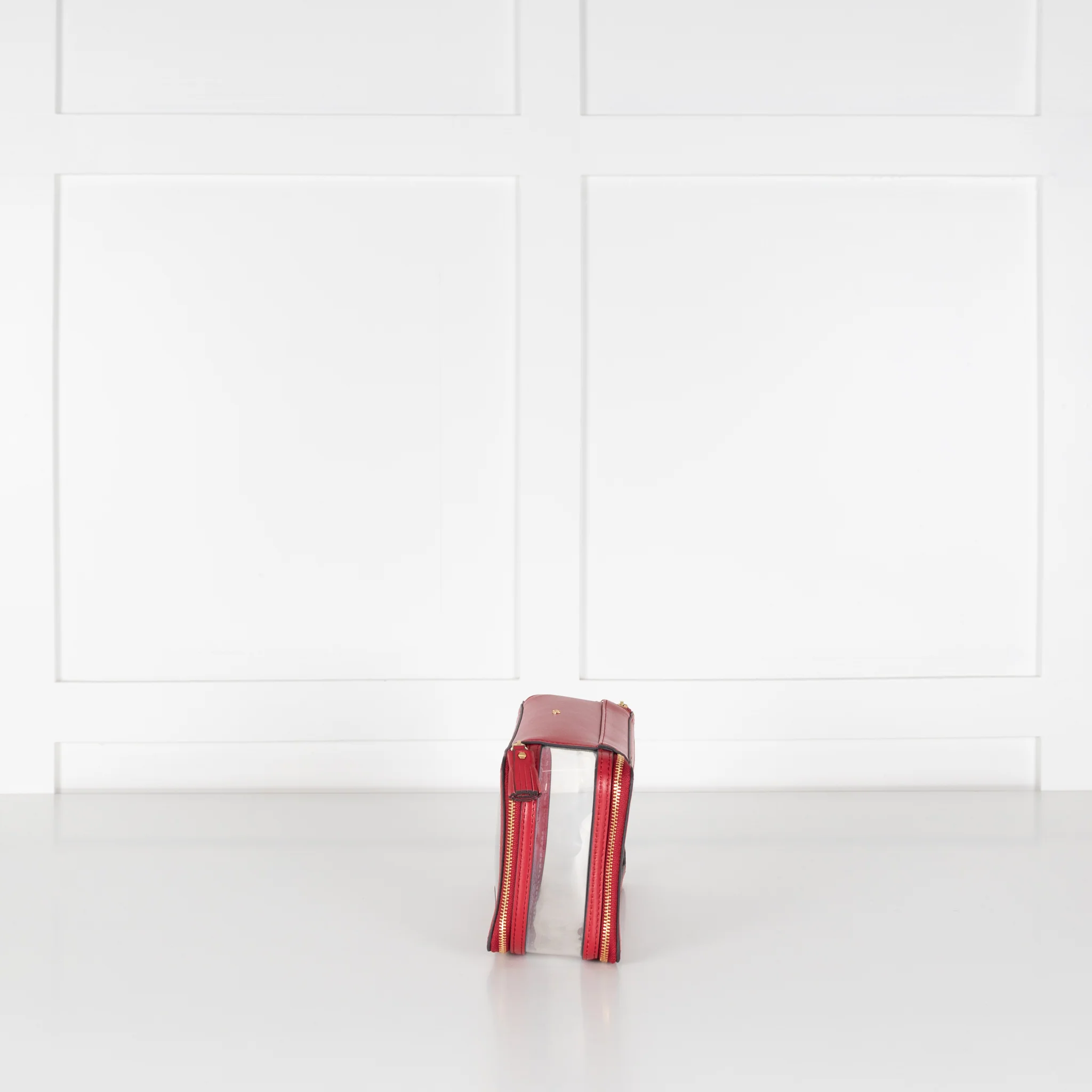 Anya Hindmarch Red Touch Down Makeup Bag - Image 3