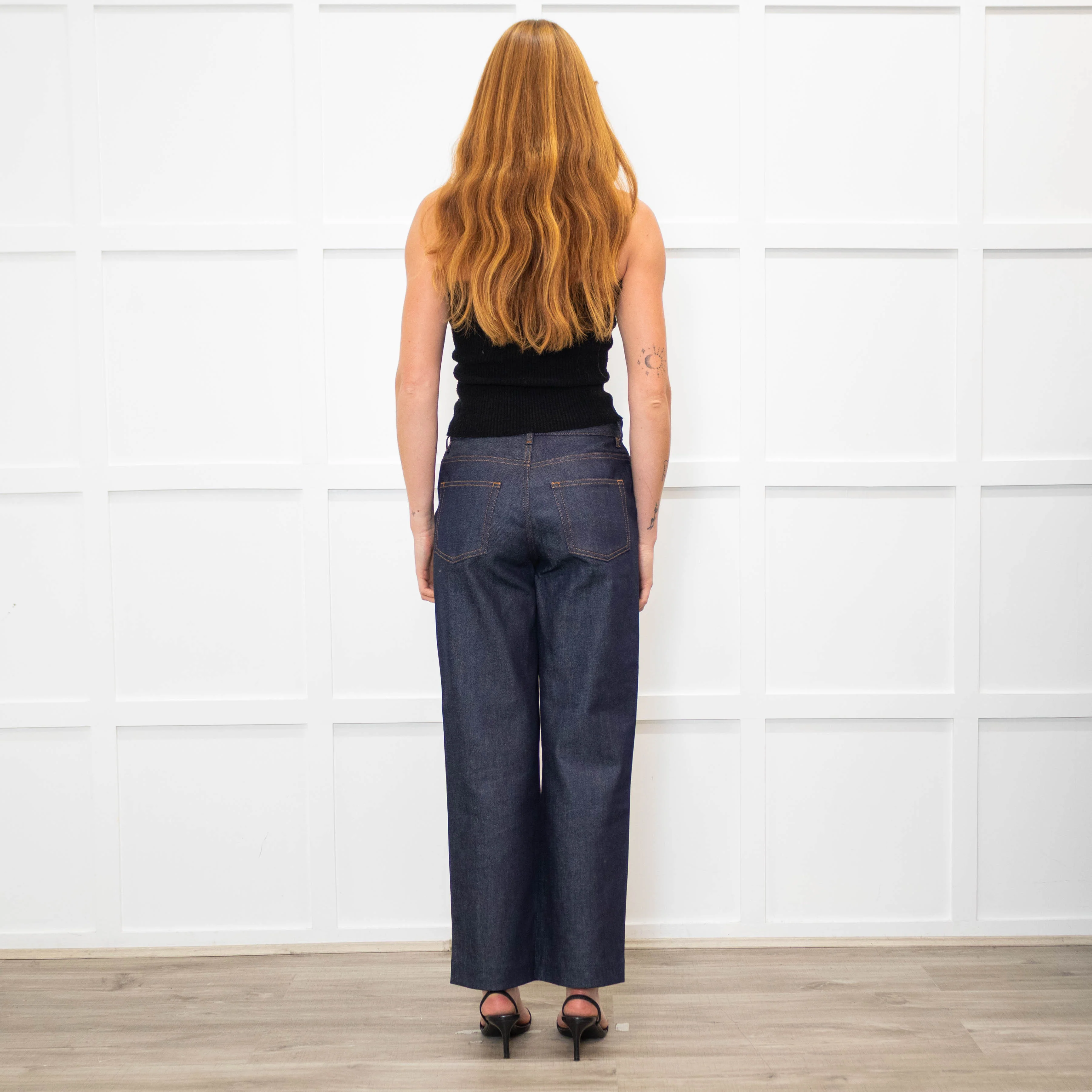 A.P.C Dark Blue Jean New Sailor Jeans - Image 5