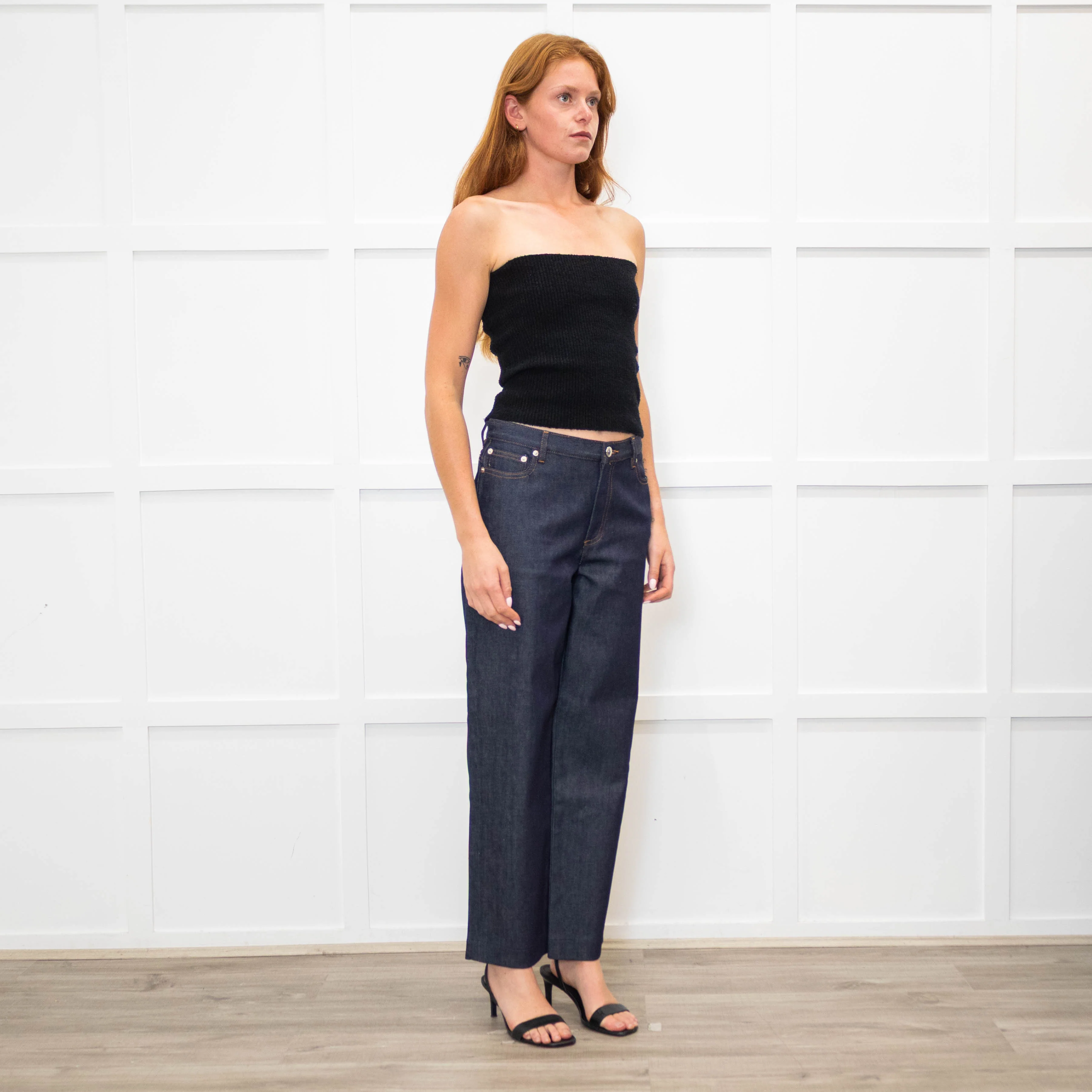 A.P.C Dark Blue Jean New Sailor Jeans - Image 7