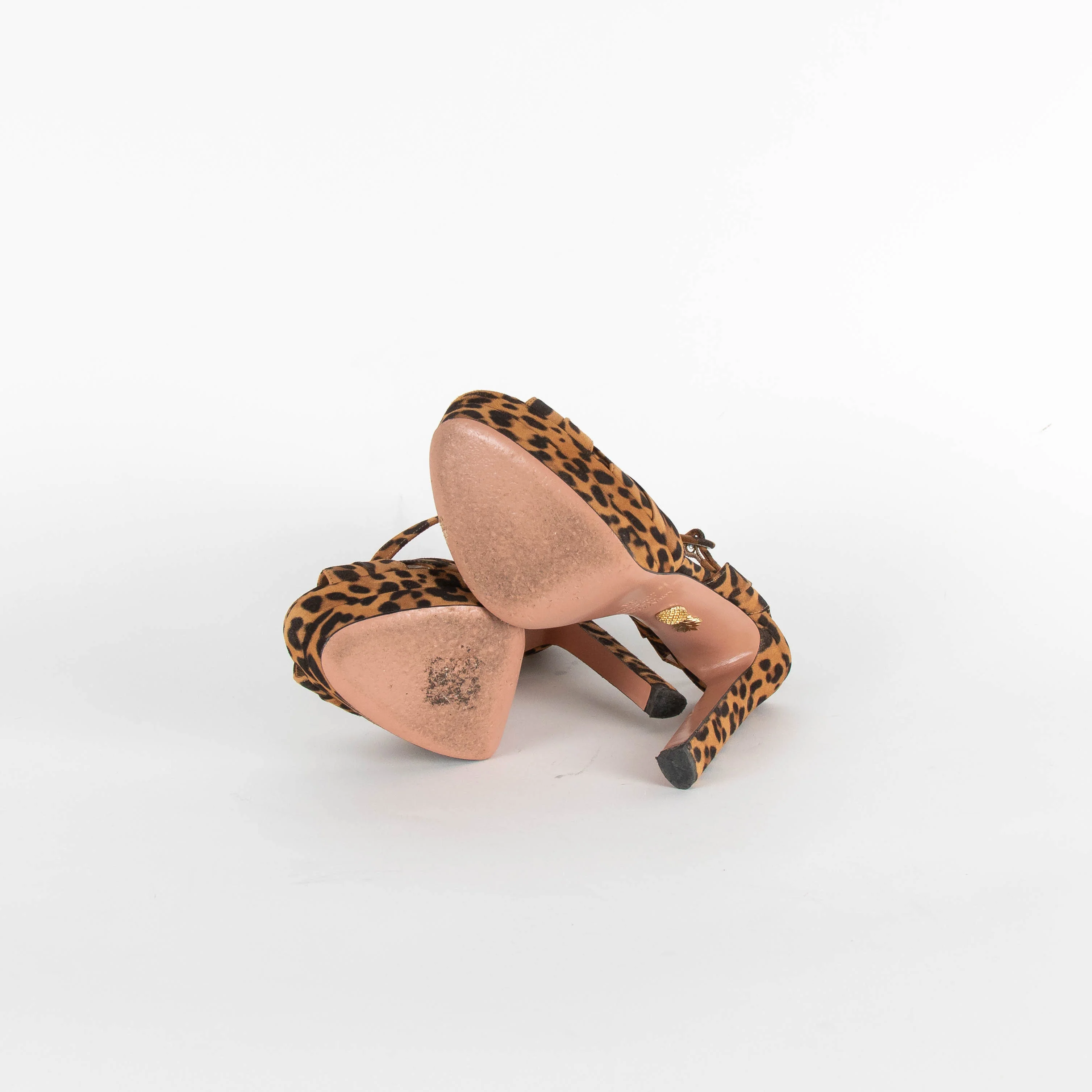 Aquazzura Leopard Coquette Platform Sandal - Image 6