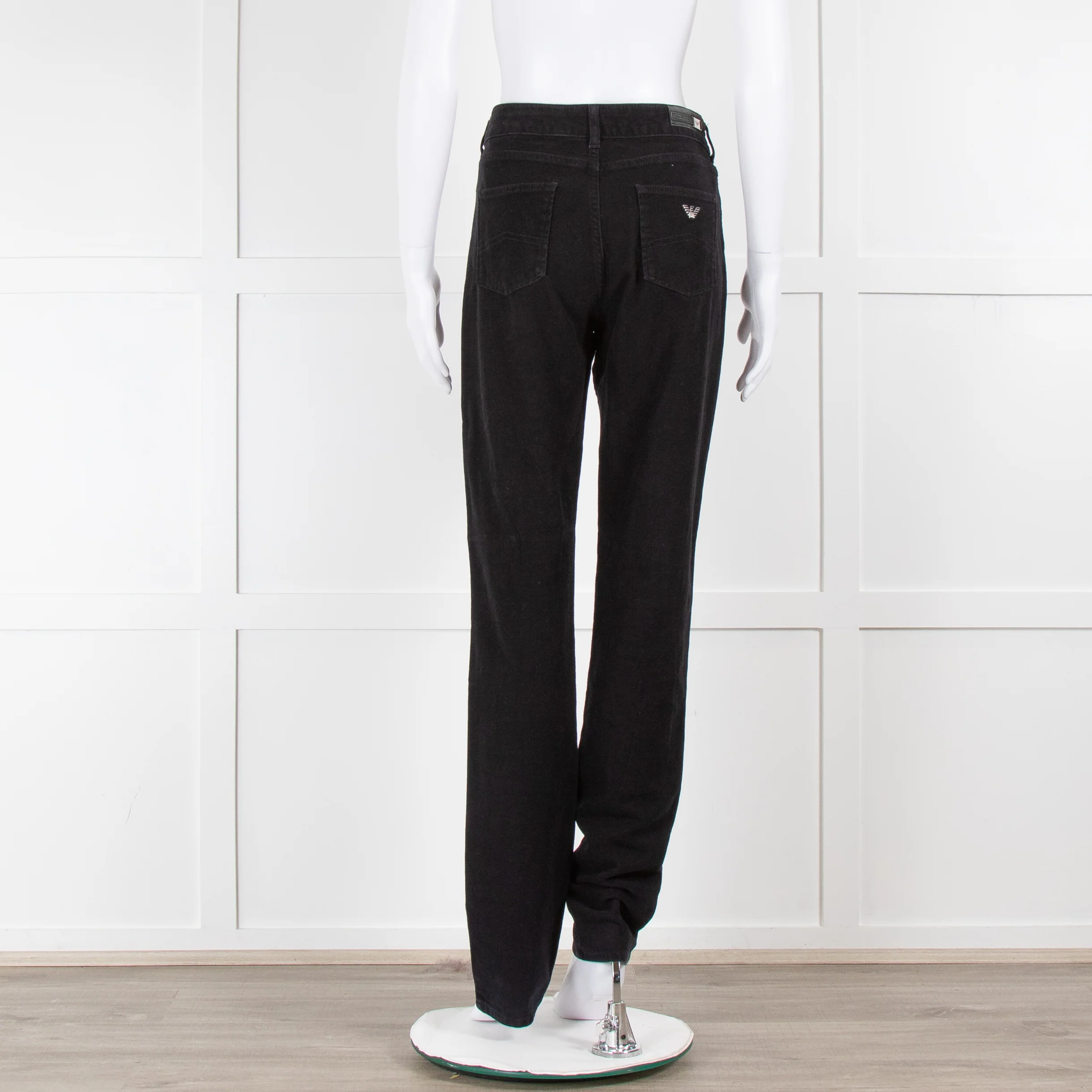 Armani Jeans Black Slim Leg Jeans - Image 5