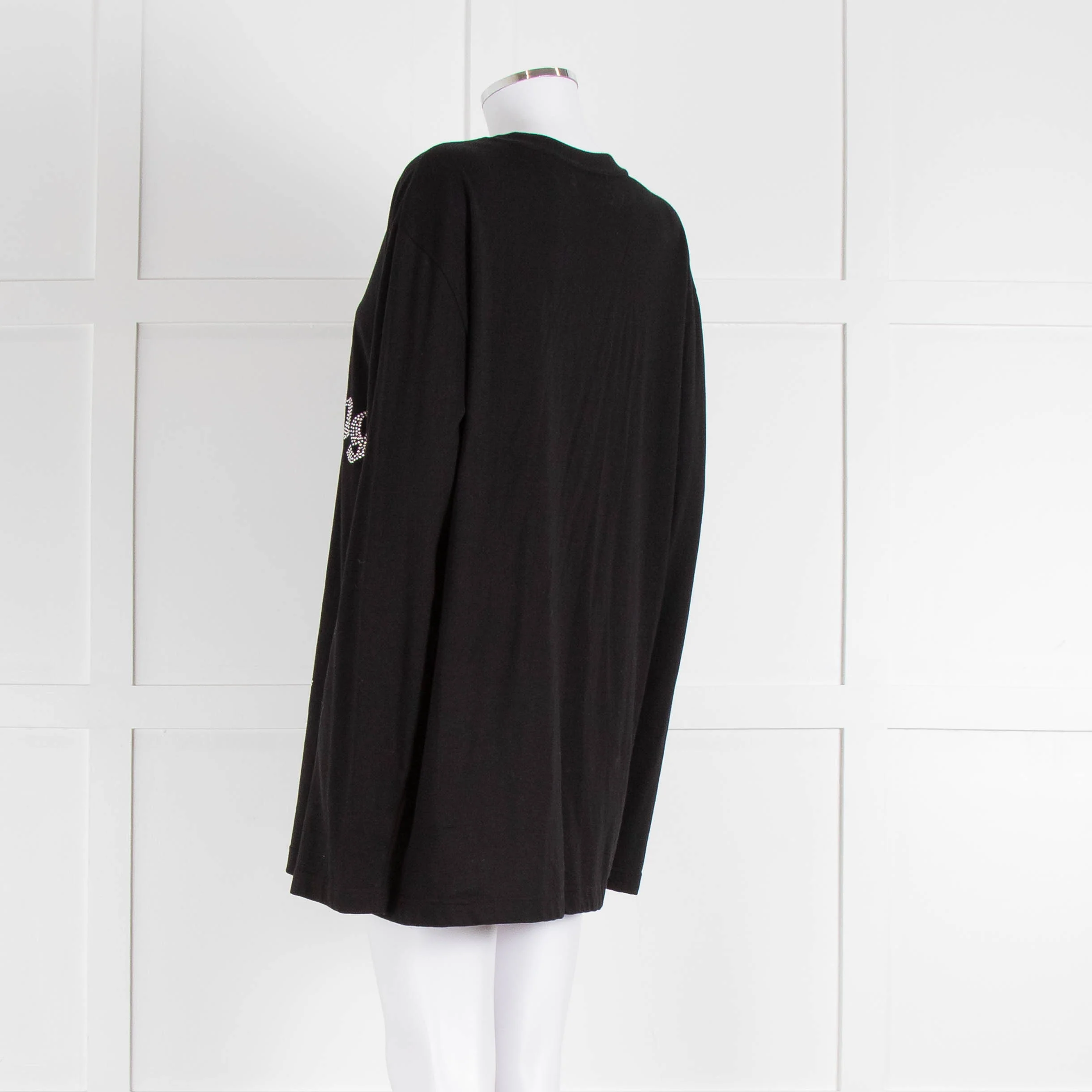 Ashish Life is Annoying Crystal Long Sleeve T Shirt - Image 6