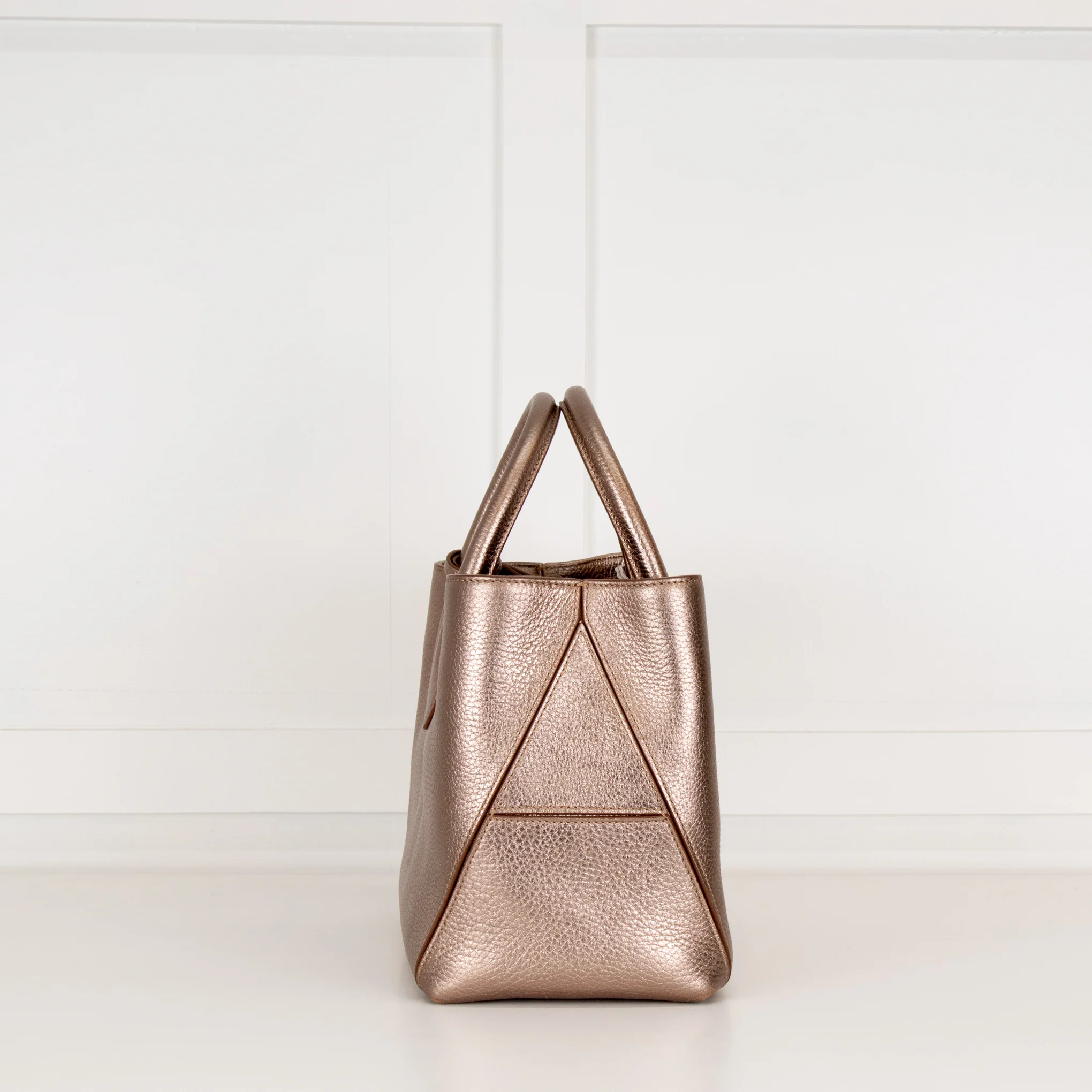 Aspinal of London Bronze Midi London Tote Bag - Image 5