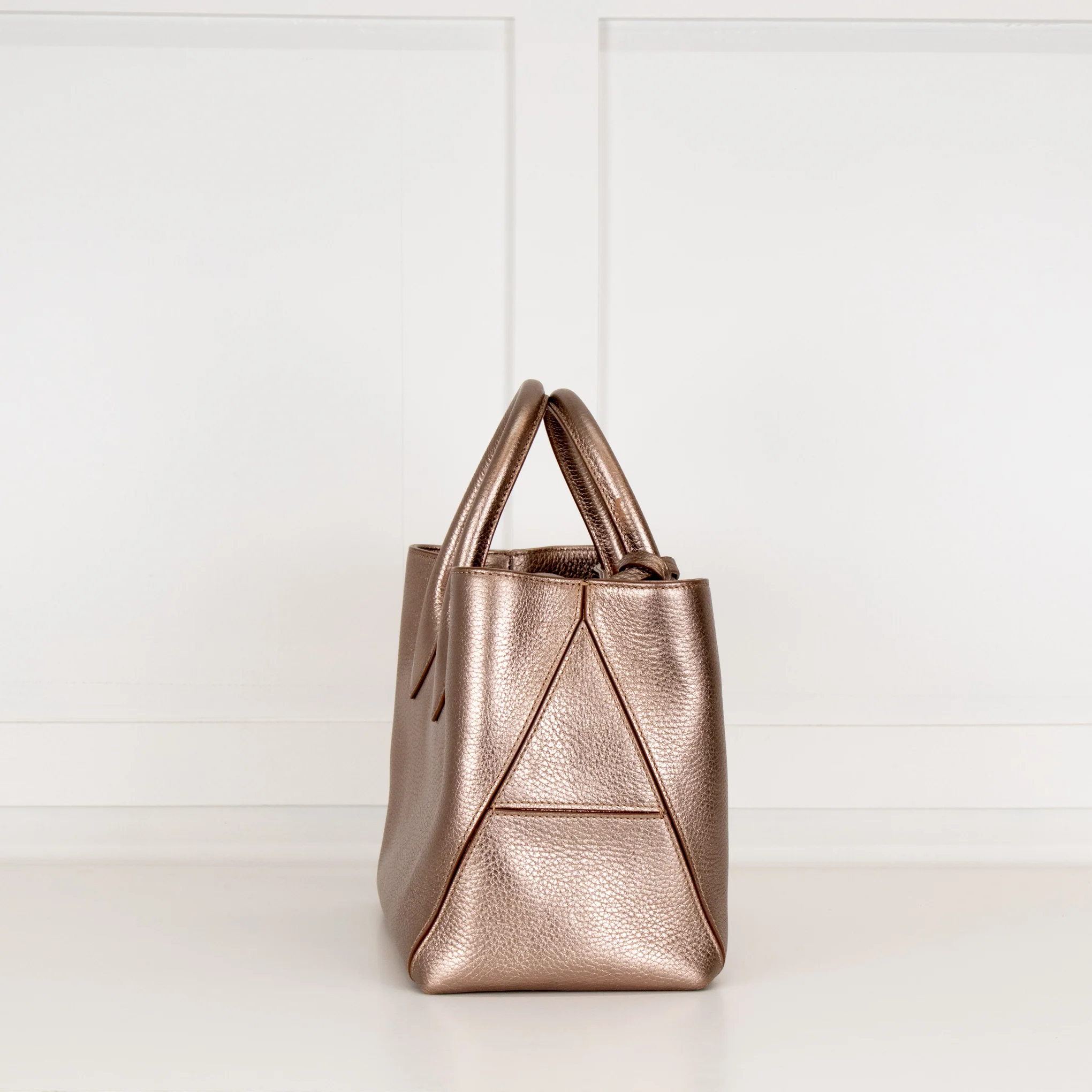 Aspinal of London Bronze Midi London Tote Bag - Image 7
