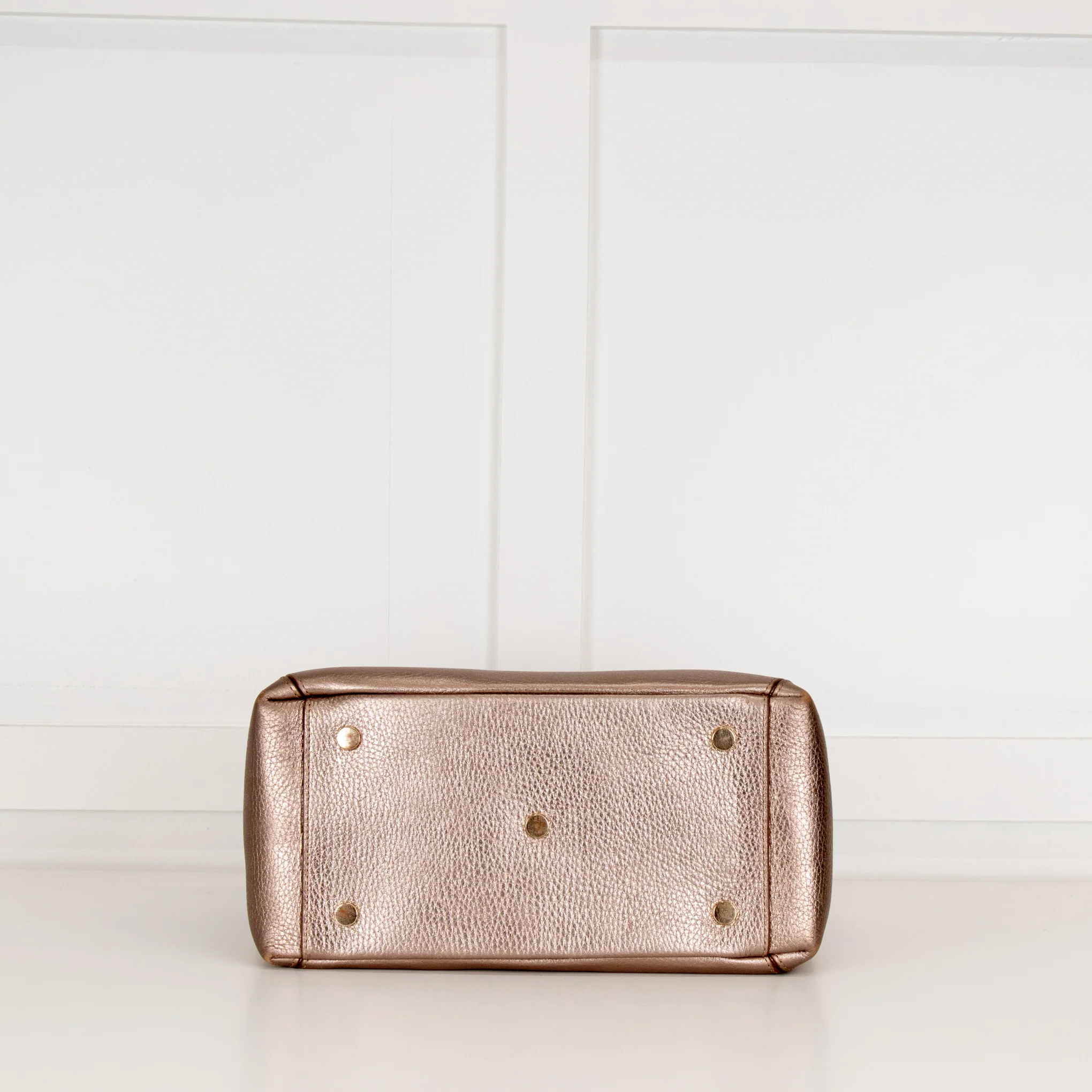 Aspinal of London Bronze Midi London Tote Bag - Image 8