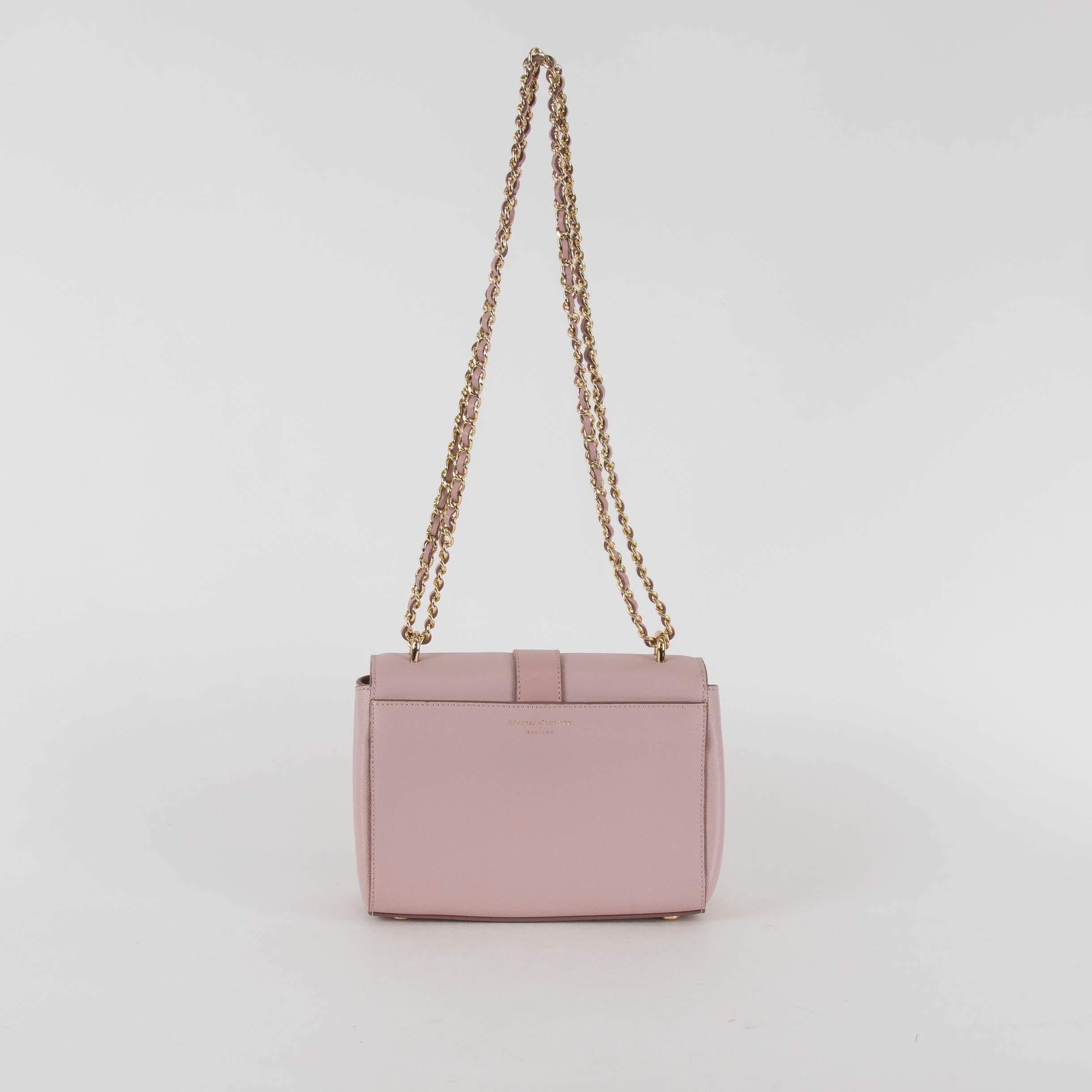 Aspinal Of London Pale Pink Lottie Bag - Image 3