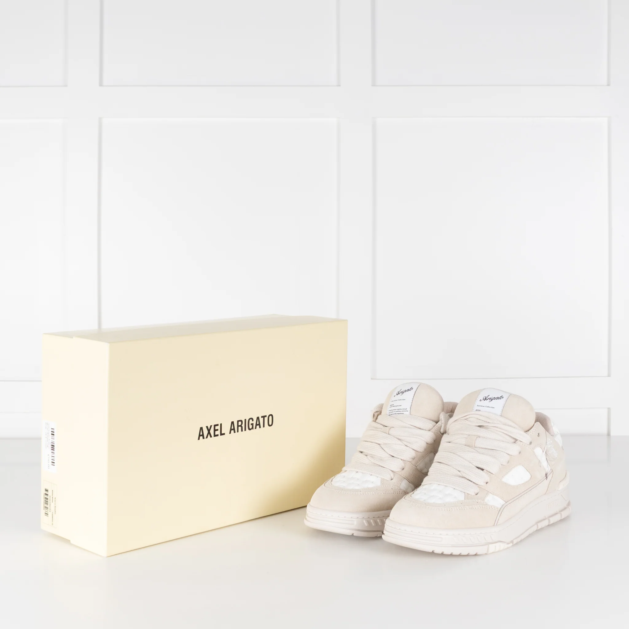 Axel Arigato Area Lo Woven Sneaker Off White - Image 2