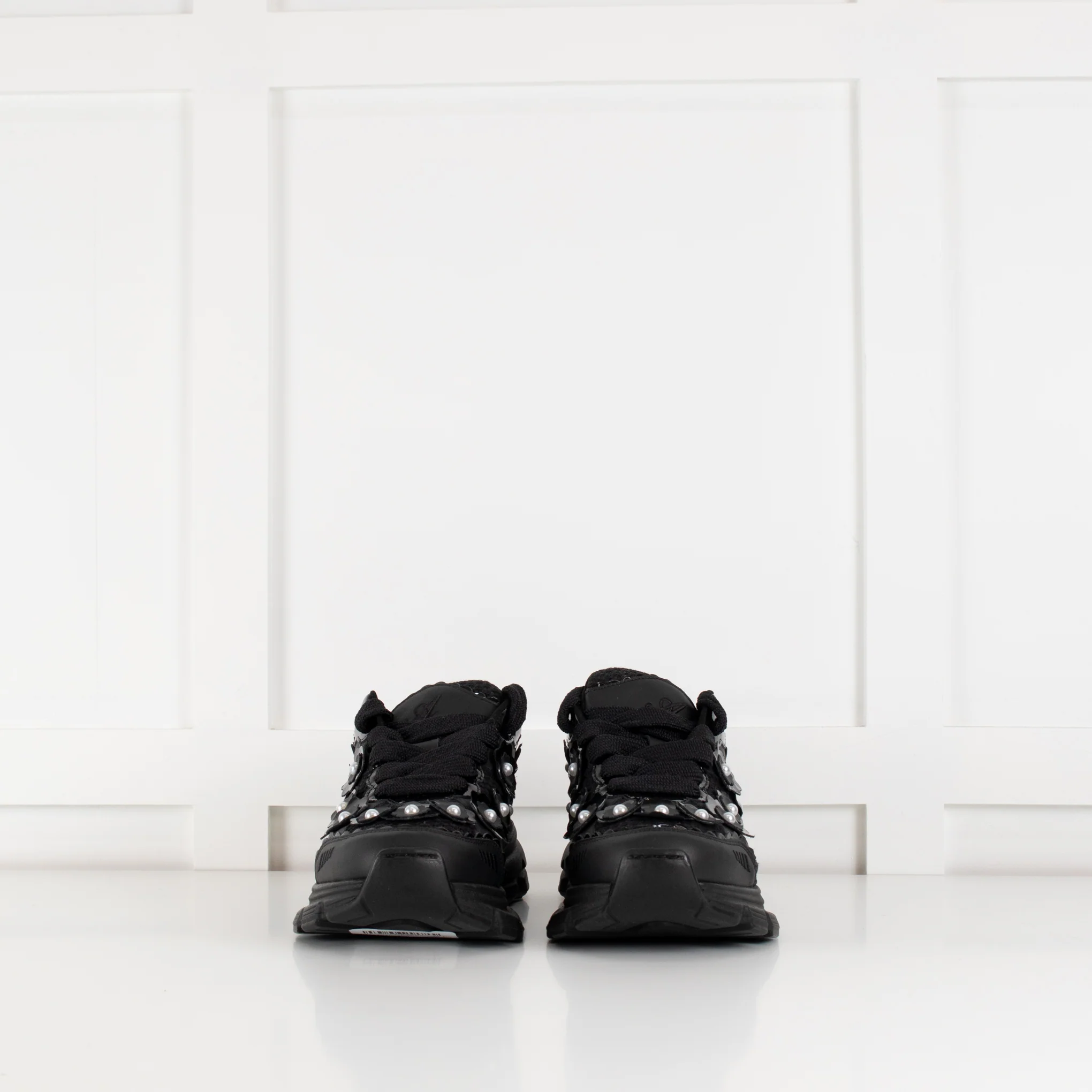 Axel Arigato Black Marathon Flower Runner Shoes - Image 2