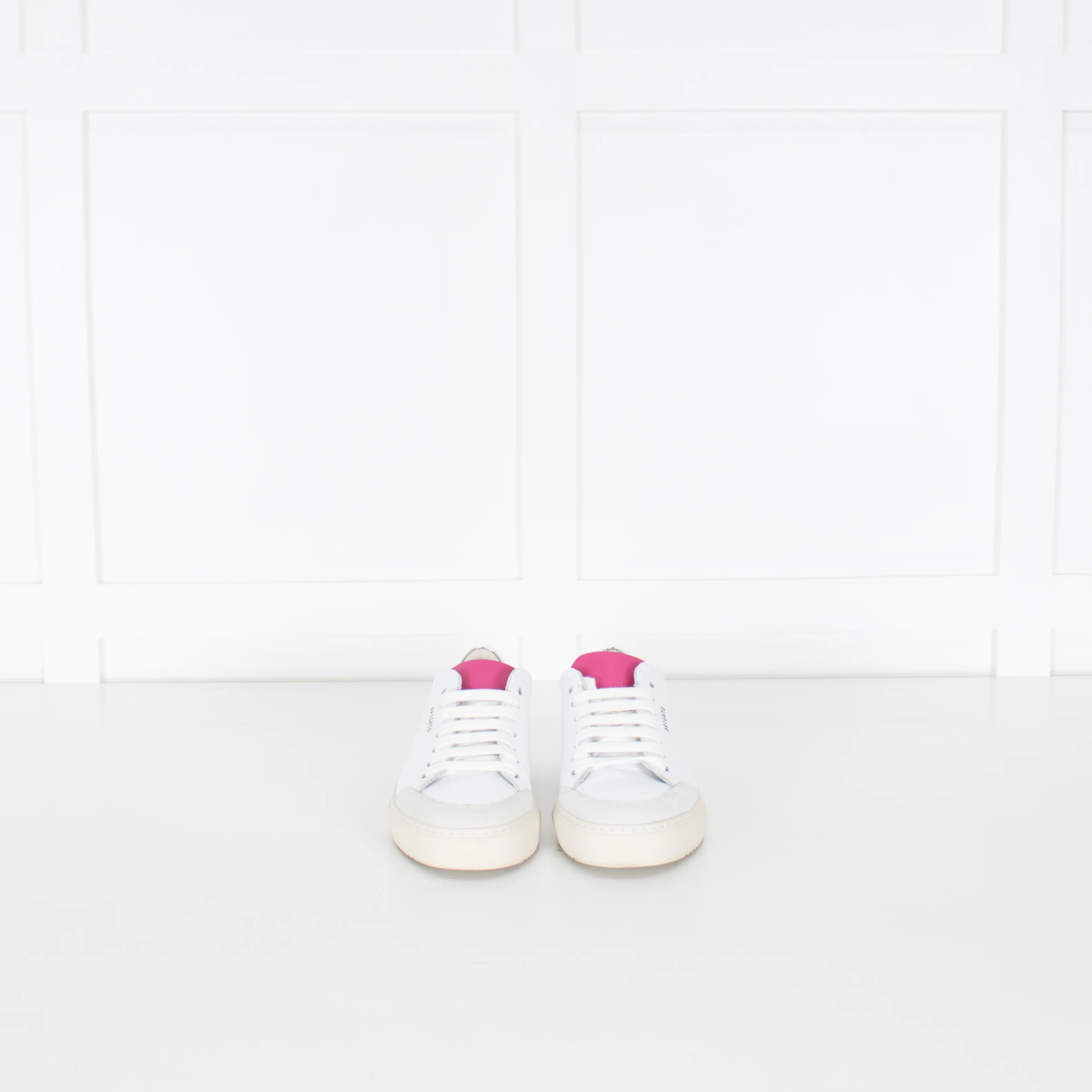 Axel Arigato White/Pink/Silver Trainers