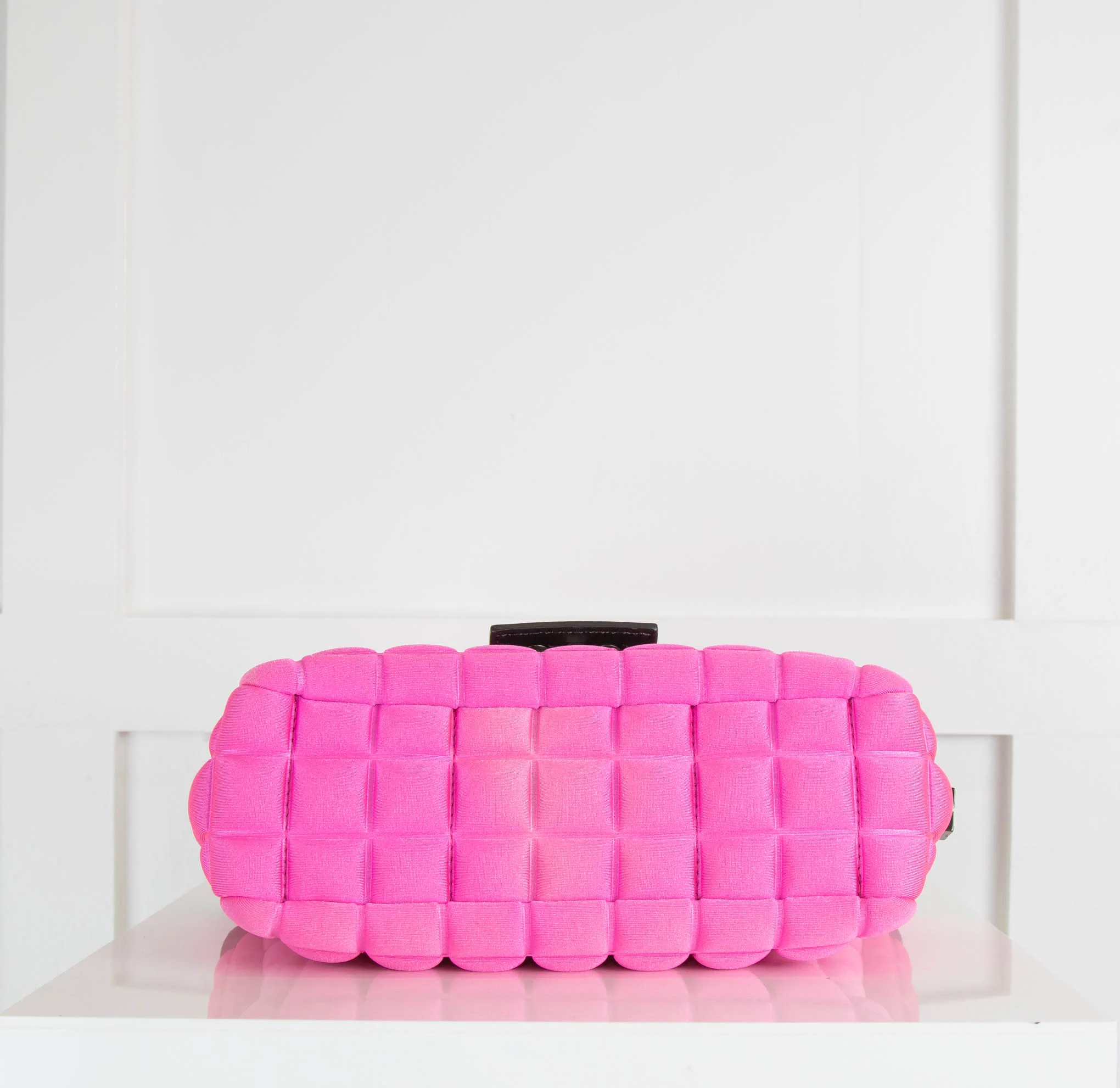 B Prime Pink Scuba Cubed Cross Body Bag - Image 5