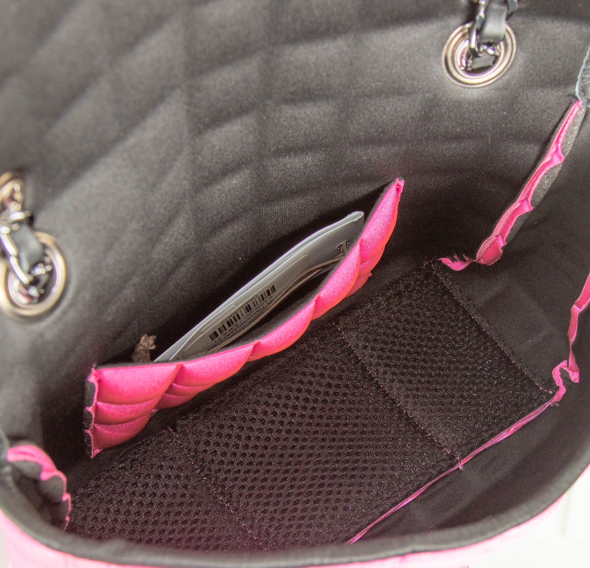 B Prime Pink Scuba Cubed Cross Body Bag - Image 6