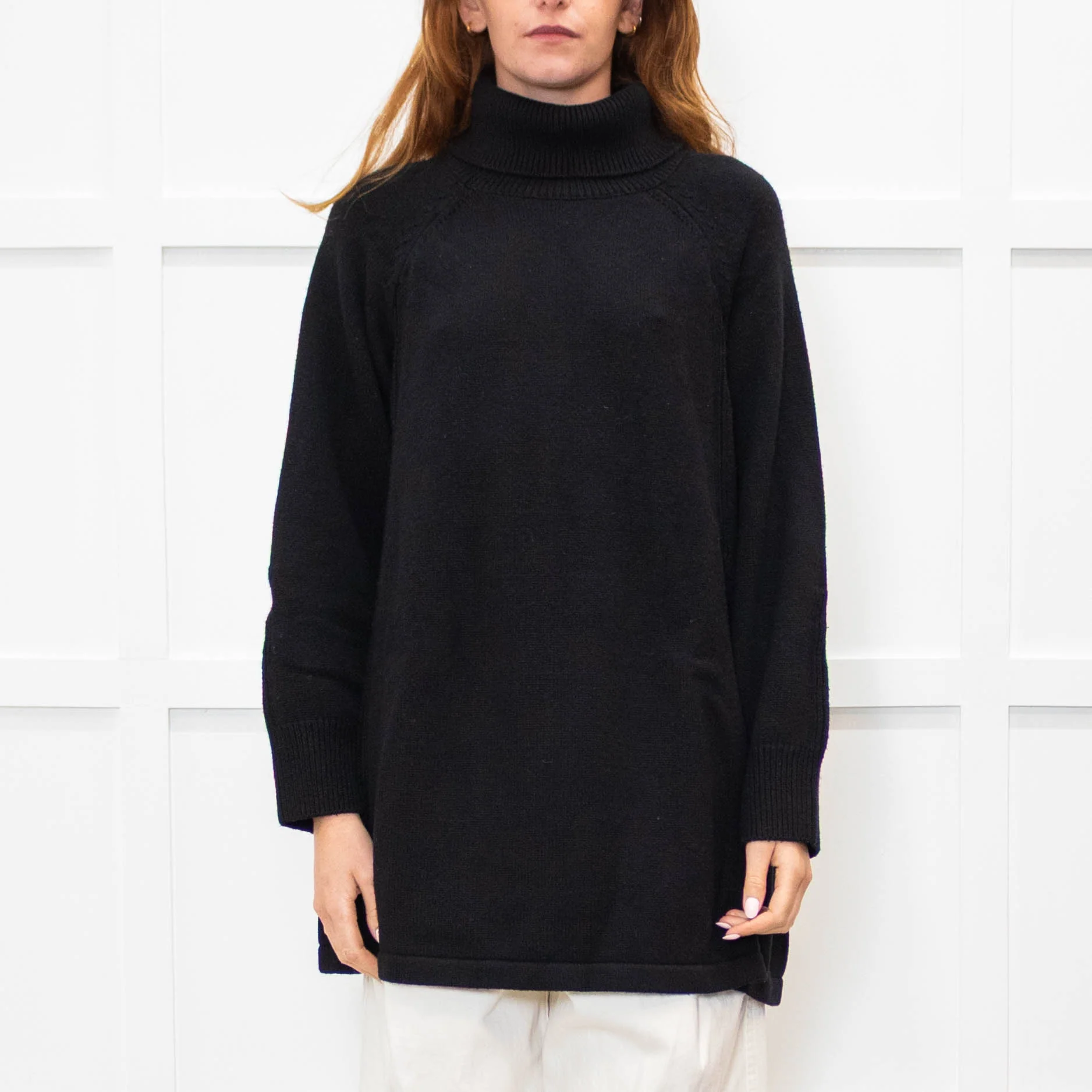 Ba&sh Black Knit Oversized Tunic Dress - Image 2