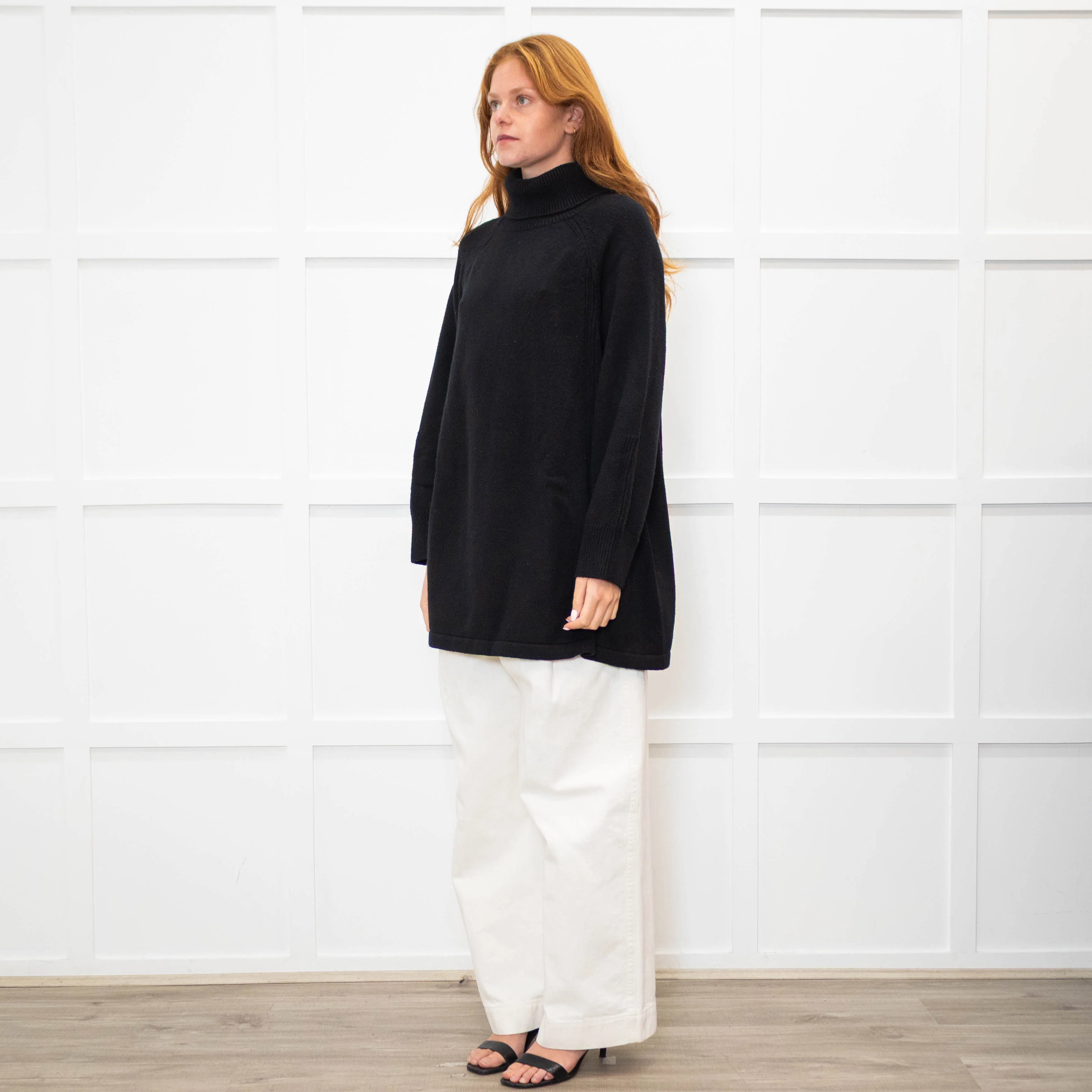 Ba&sh Black Knit Oversized Tunic Dress - Image 3