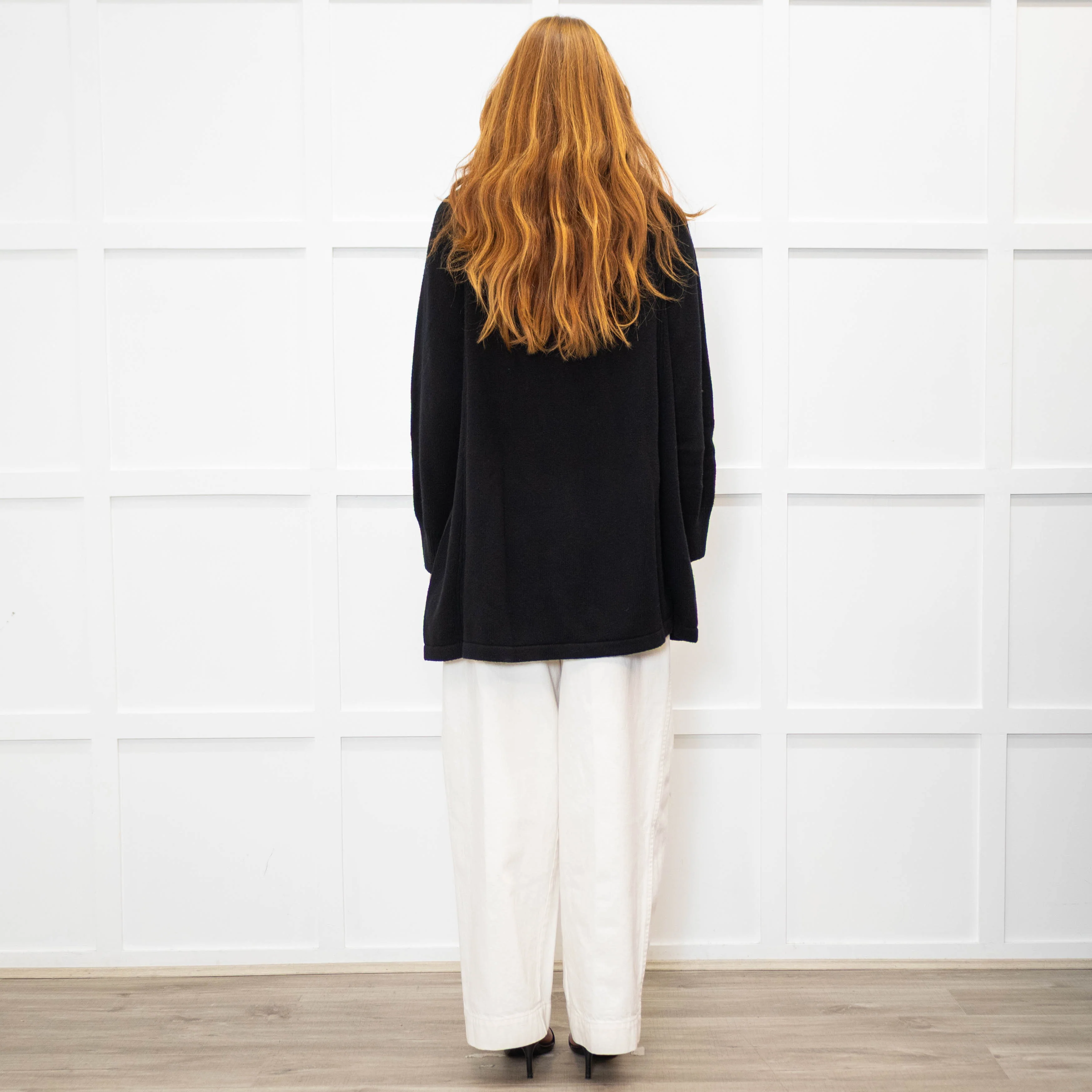 Ba&sh Black Knit Oversized Tunic Dress - Image 5