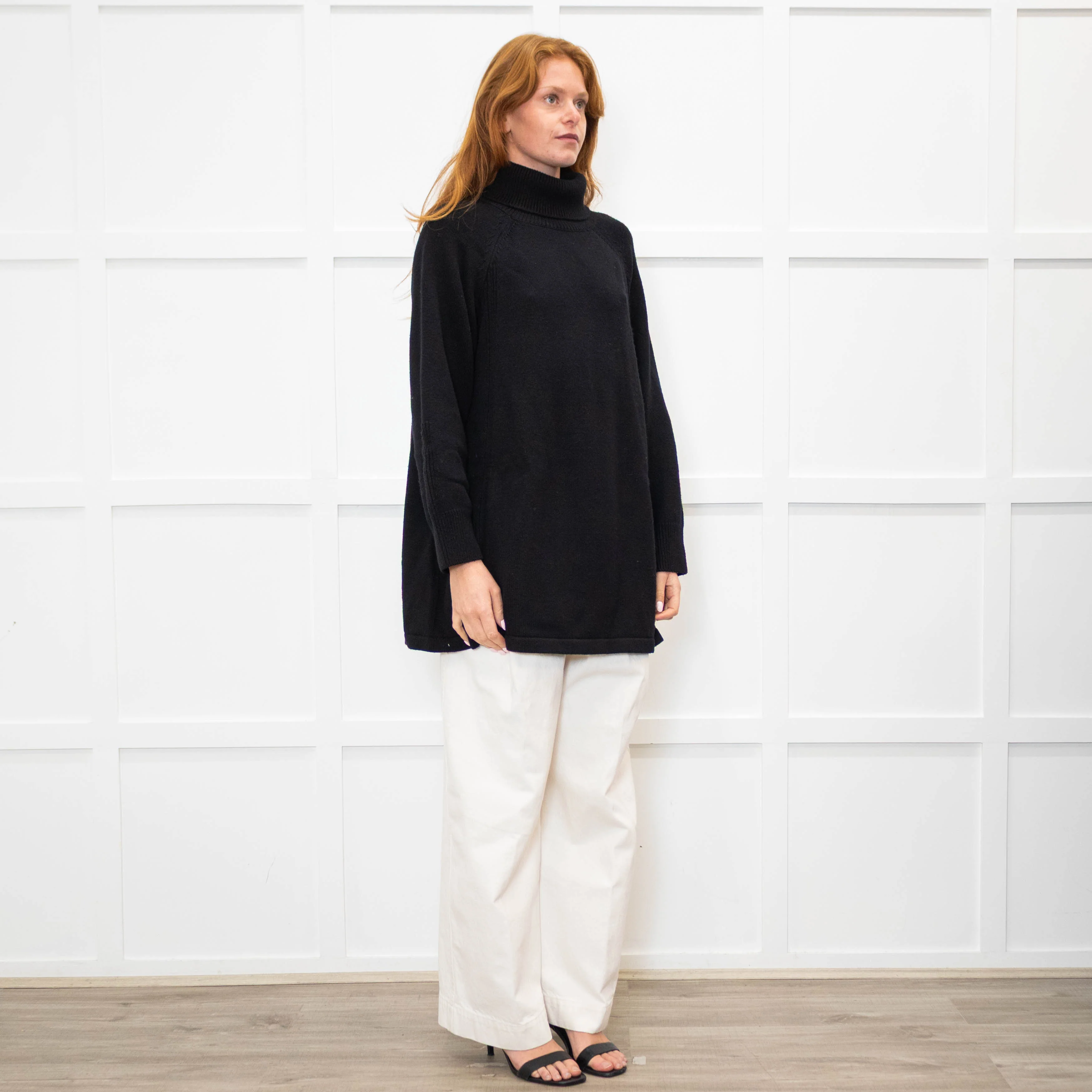 Ba&sh Black Knit Oversized Tunic Dress - Image 7