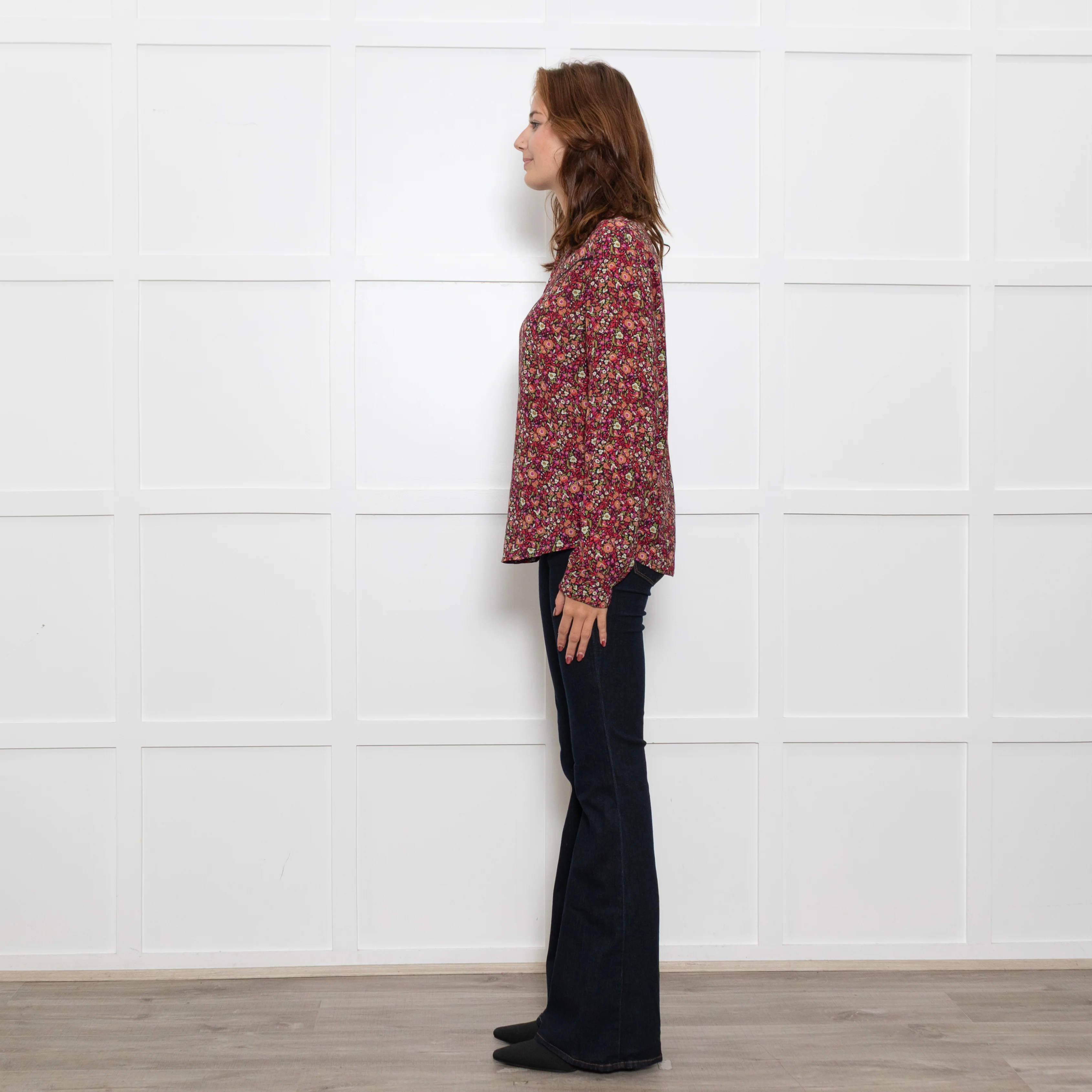 Ba & Sh Multicolour Floral Western Style Shirt - Image 4