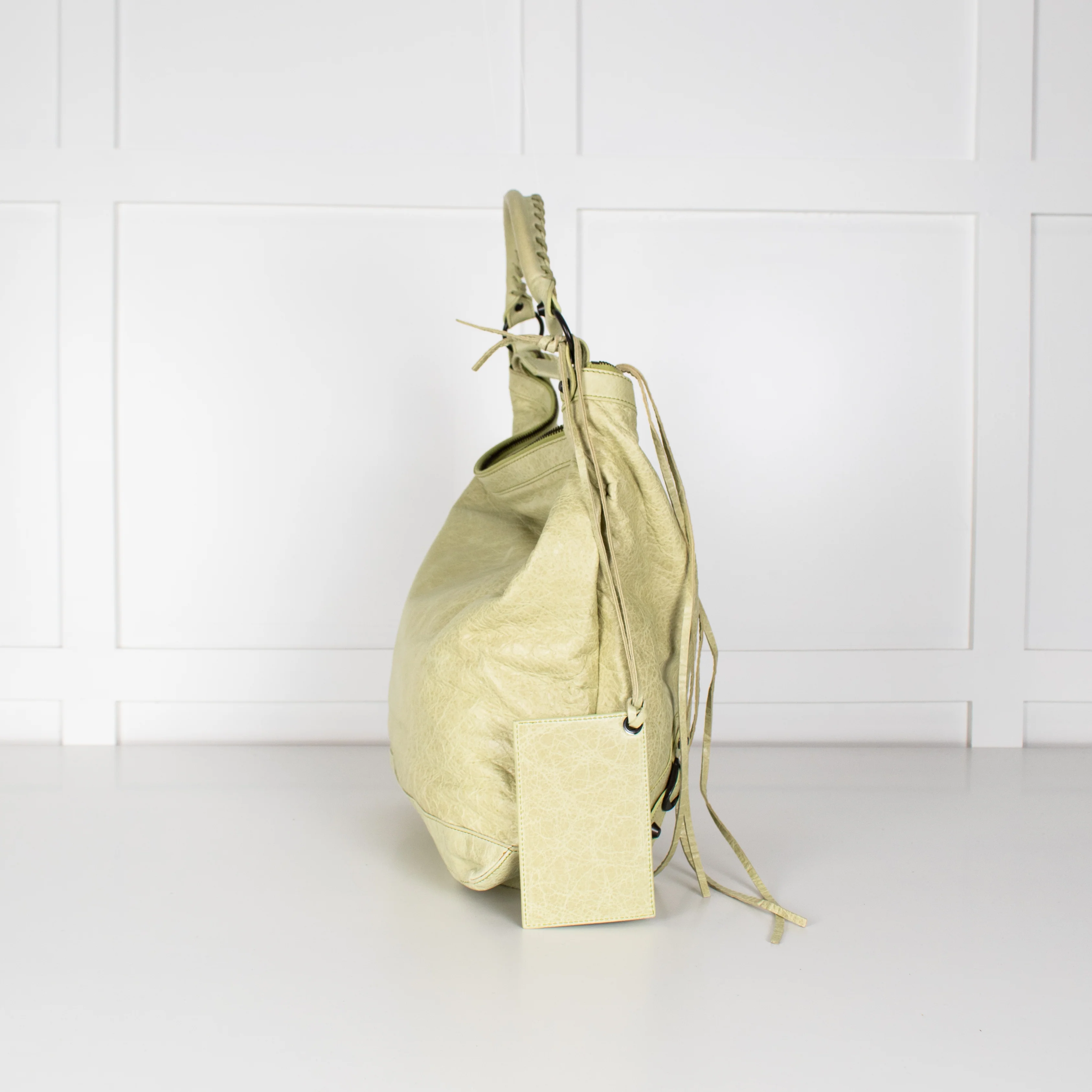 Balenciaga Motocross Light Green Bag - Image 6