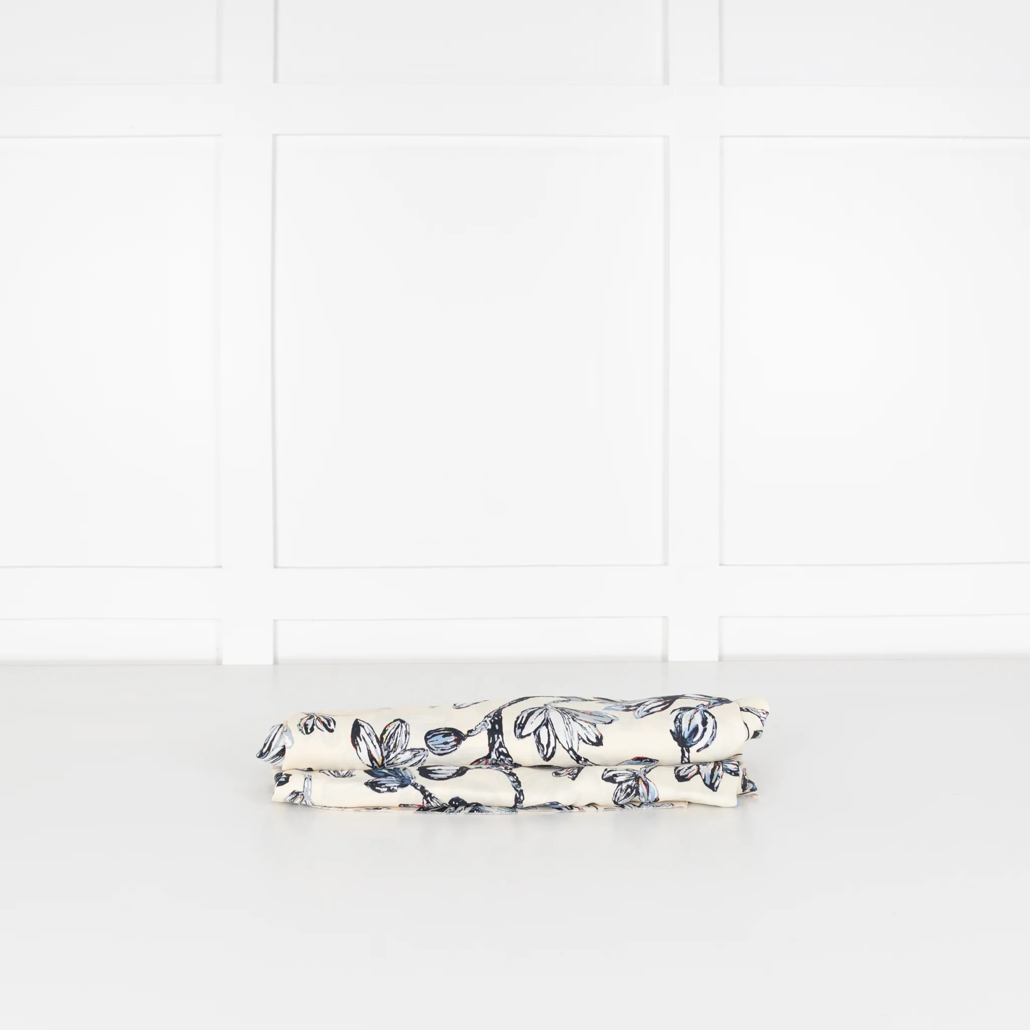 Balenciaga Square Floral Scarf - Image 4