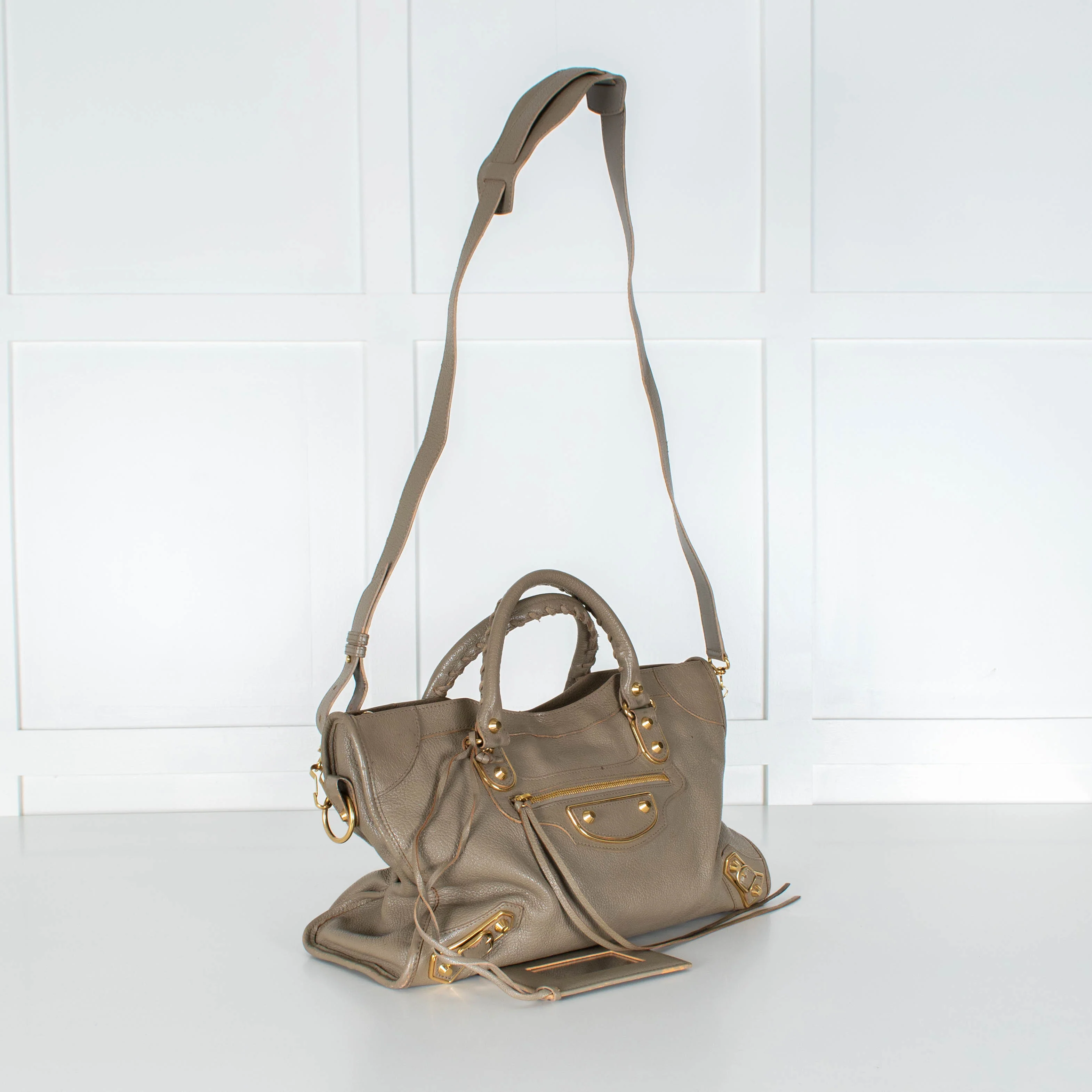 Balenciaga Taupe City Bag - Image 3