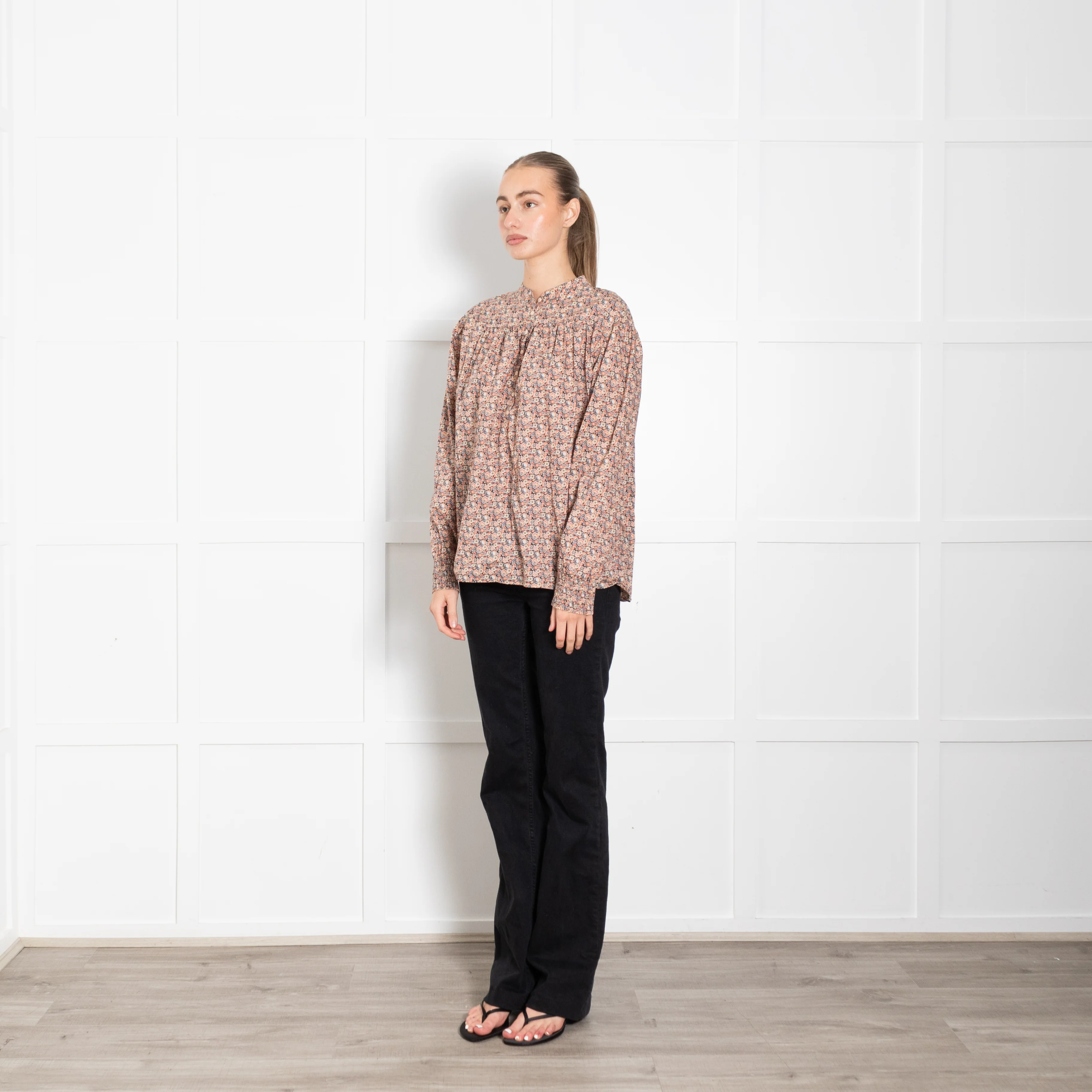BA&SH Small Floral Print Blouse - Image 3