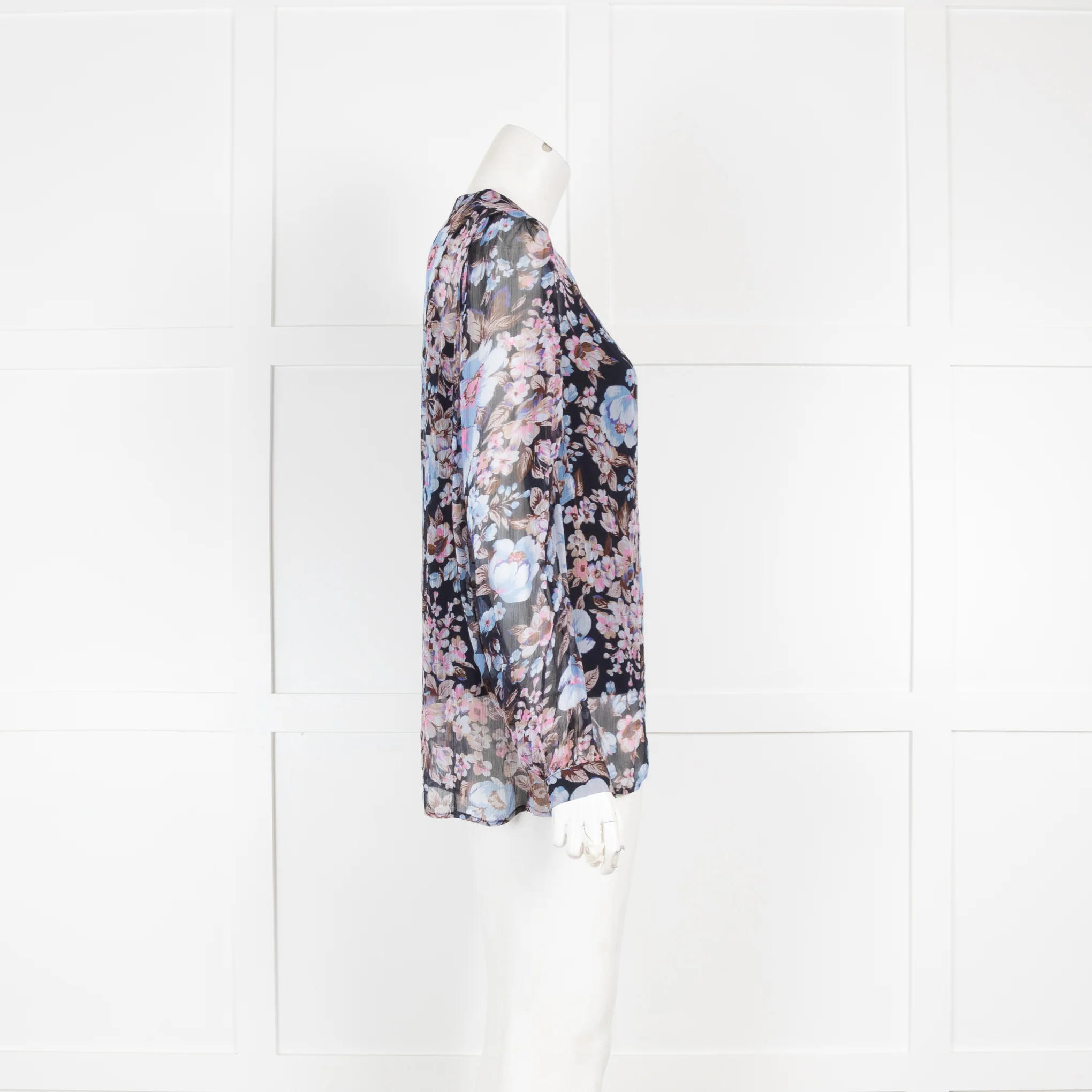 Baum und Pferdgarten Blue Floral Blouse - Image 2