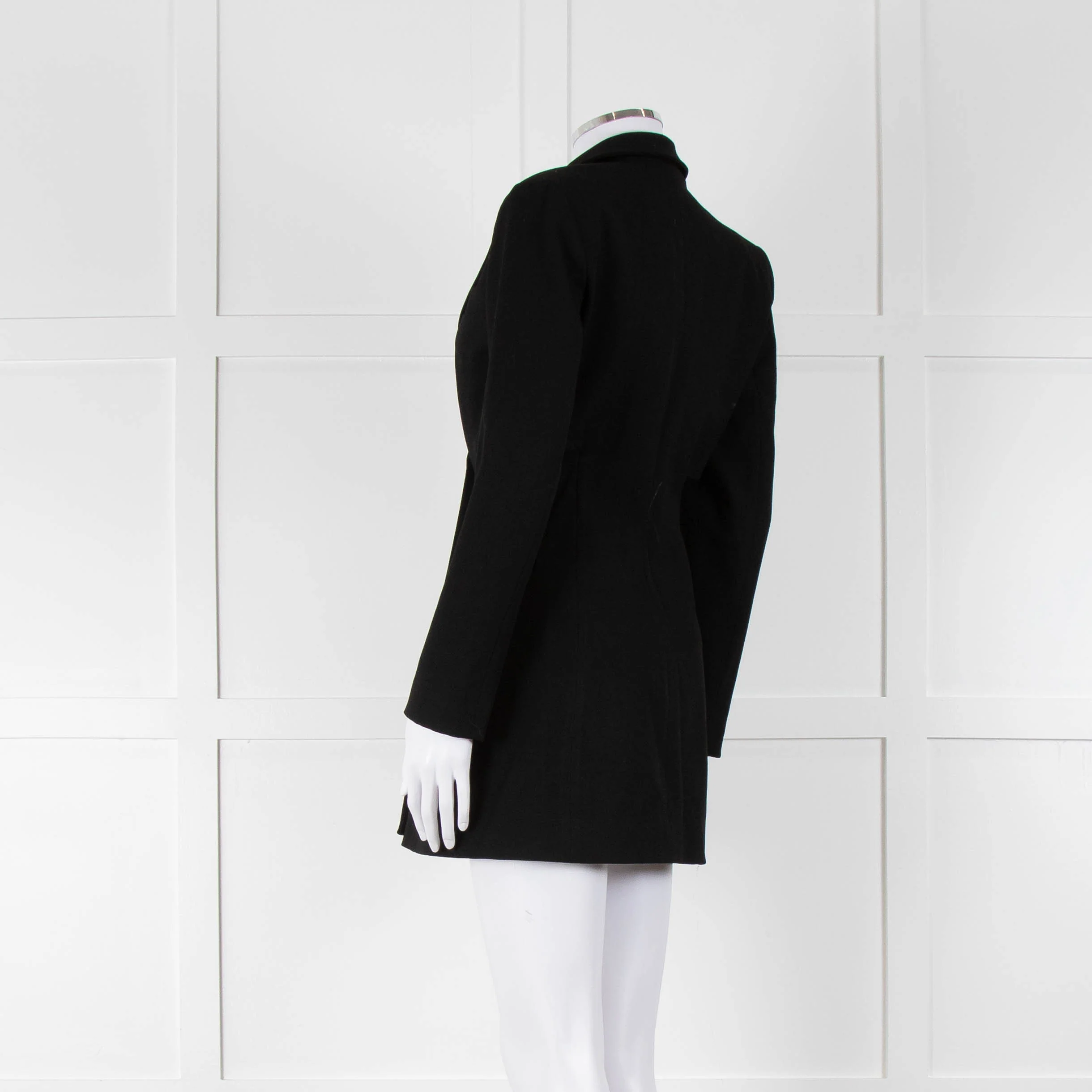 Bayse Black Aziel Side Cutout Longline Blazer - Image 6